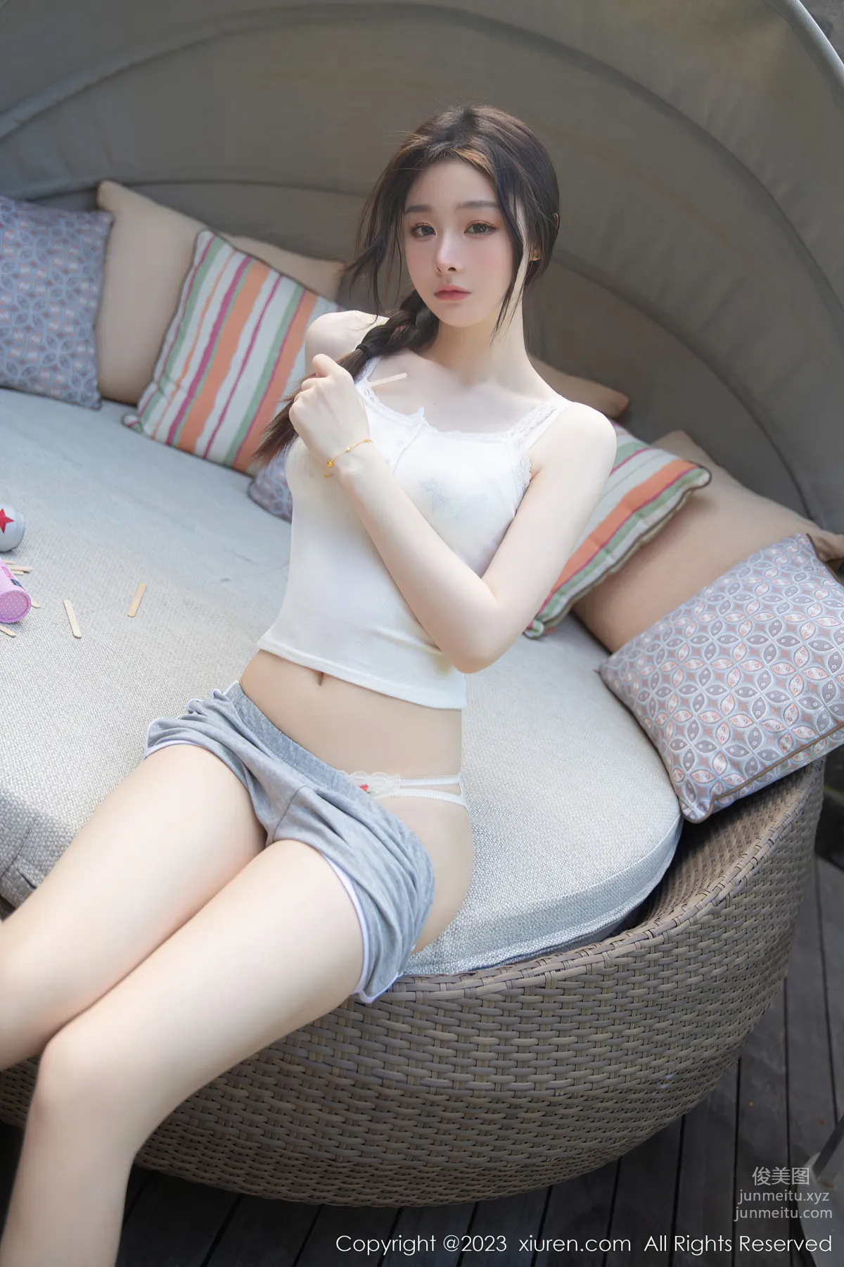 [Xiuren秀人網]2023.08.11 NO.7221 是小逗逗 8