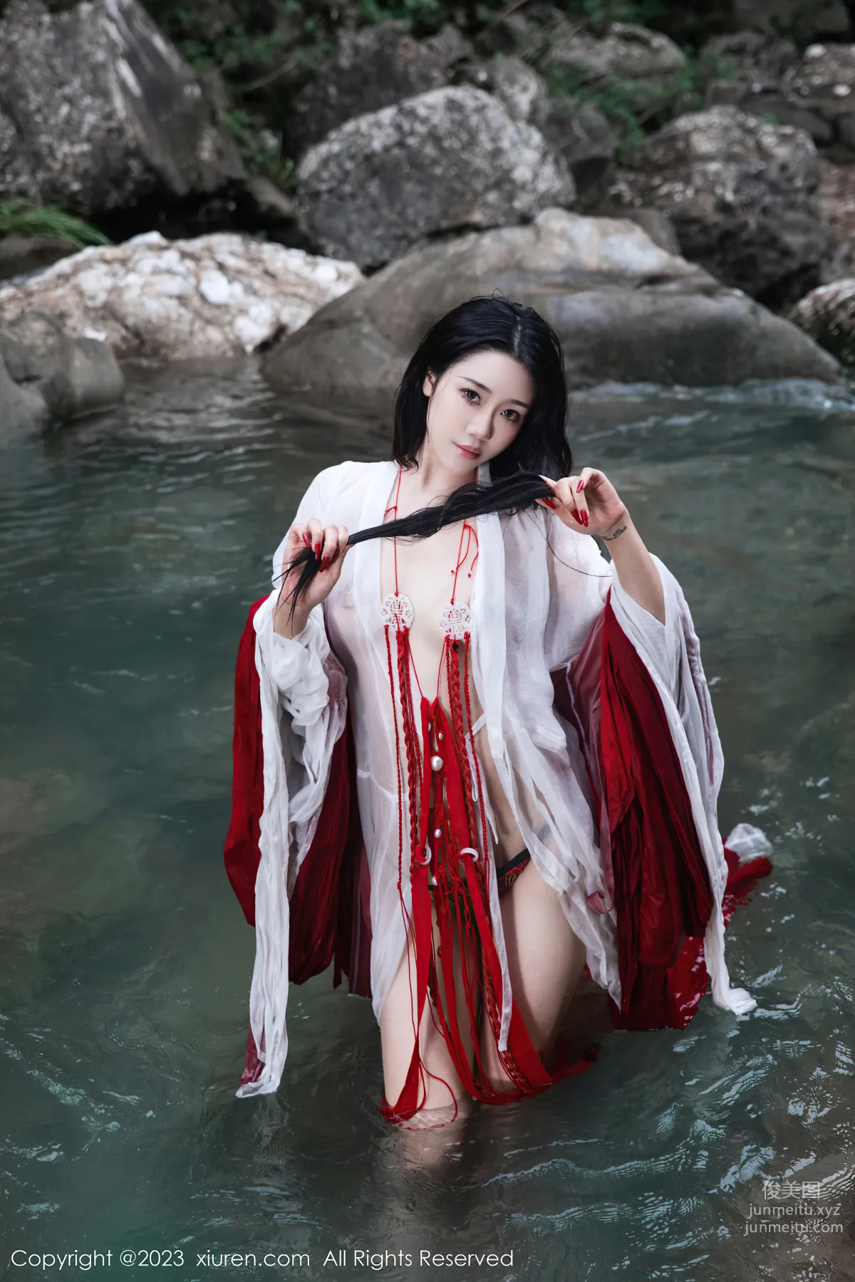 [Xiuren秀人網]2023.08.28 NO.7295 嚴利娅Yuliya 34