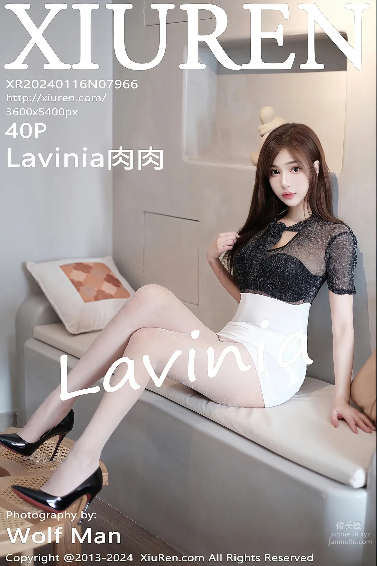 [Xiuren秀人網]2024.01.16 NO.7966 Lavinia肉肉 41
