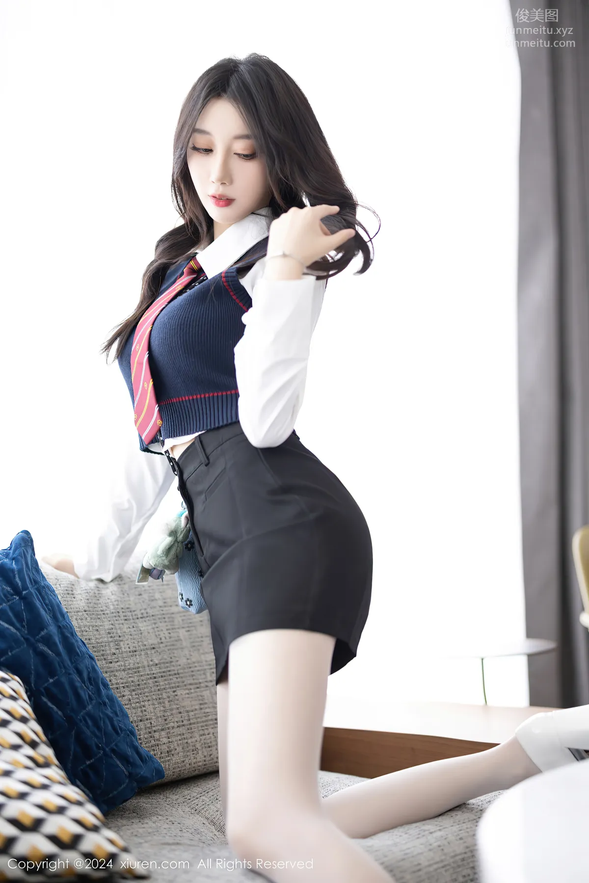 [Xiuren秀人網]2024.03.18 NO.8247 玥兒玥 25