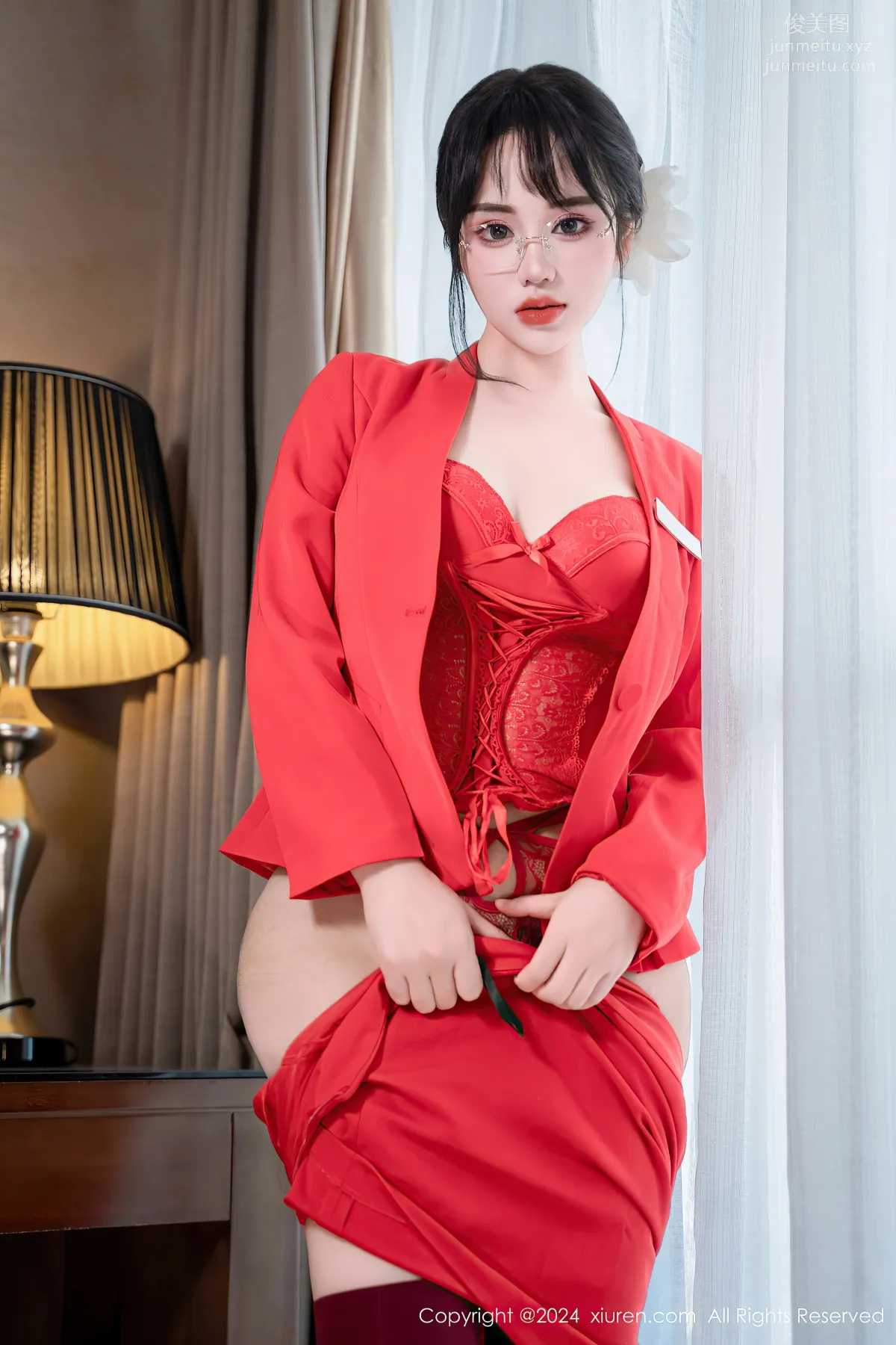 [Xiuren秀人網]2024.04.09 NO.8360 汐汐愛吃草莓 13
