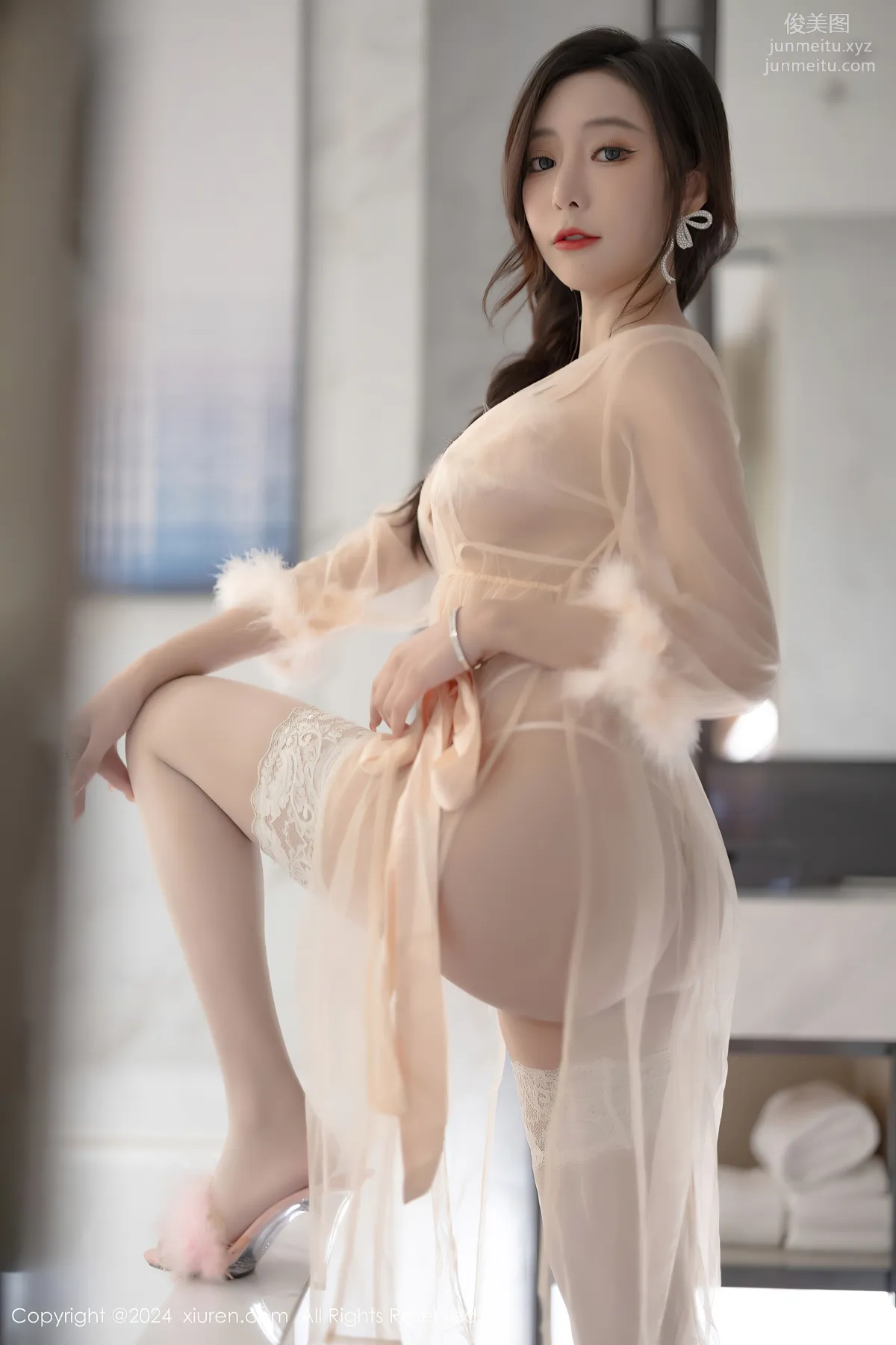 [Xiuren秀人網]2024.04.11 NO.8378 王馨瑤yanni 34