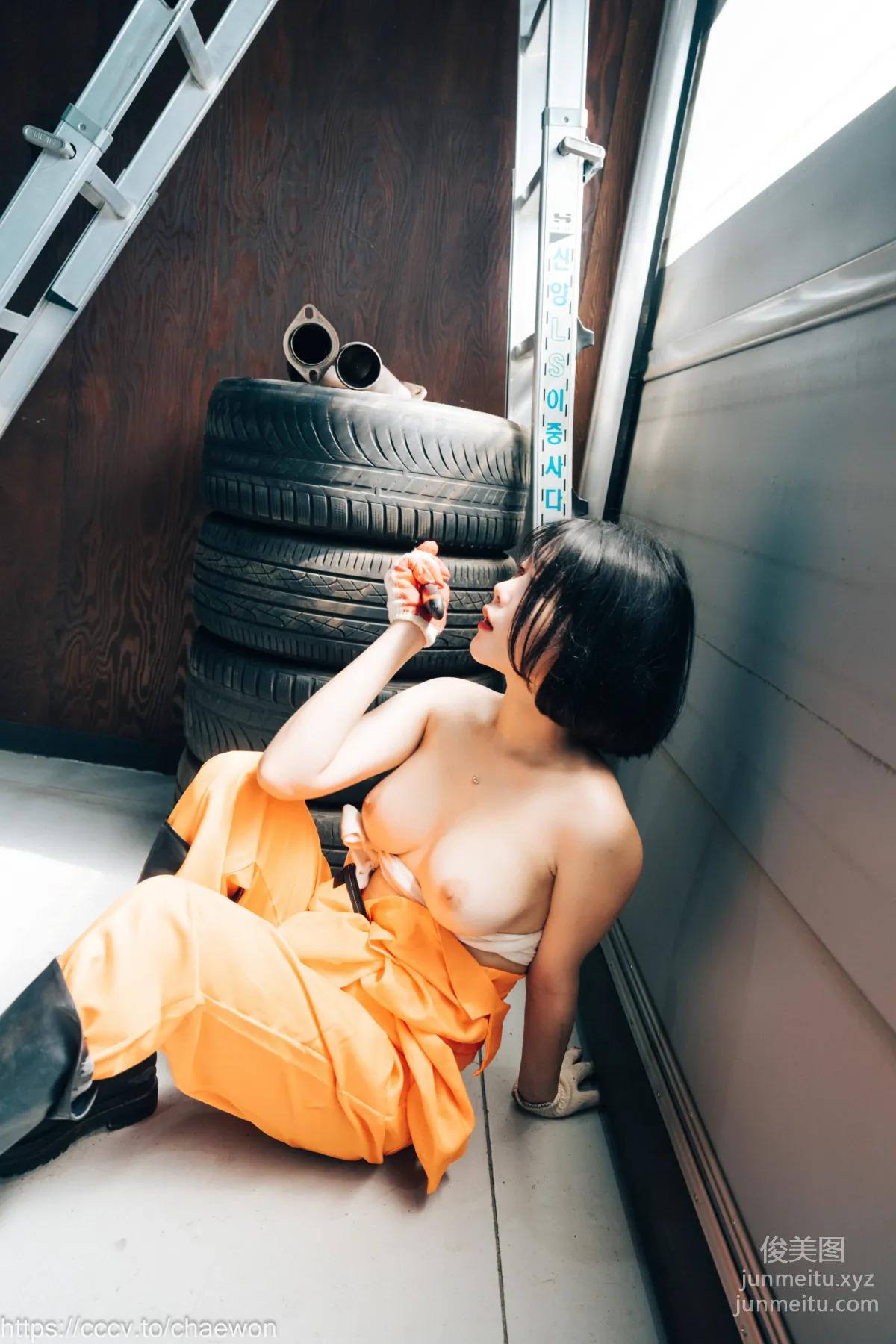 137.[Loozy] Zia (지아) - Garage Girl[129P] 25