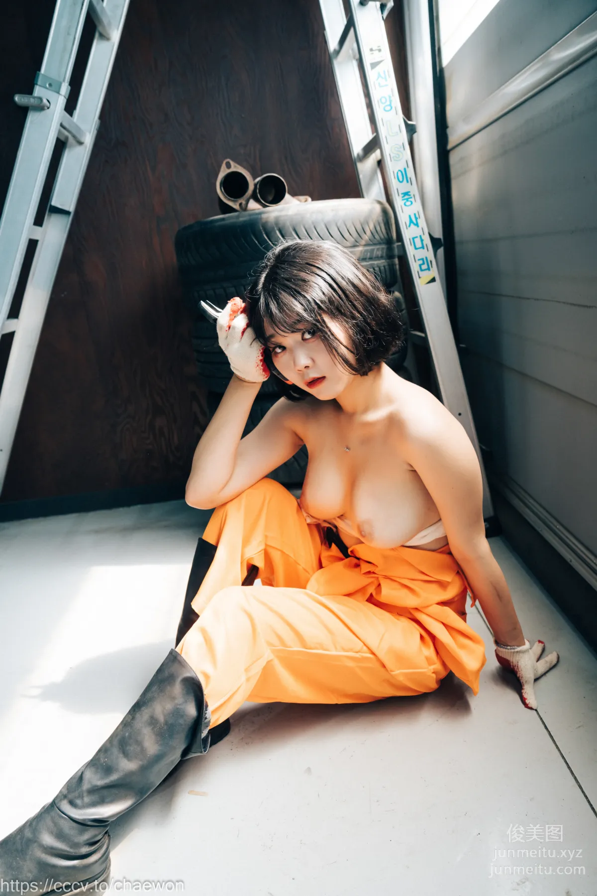 137.[Loozy] Zia (지아) - Garage Girl[129P] 27