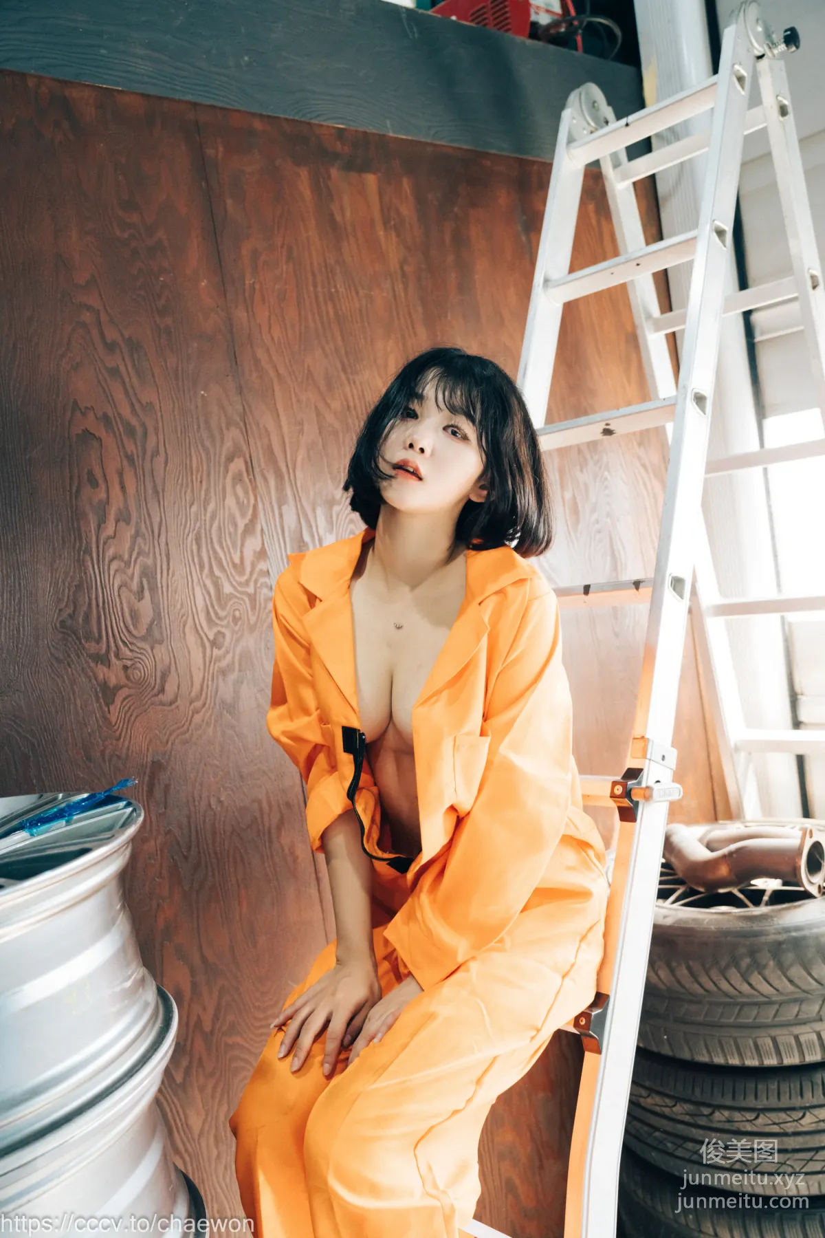 137.[Loozy] Zia (지아) - Garage Girl[129P] 118