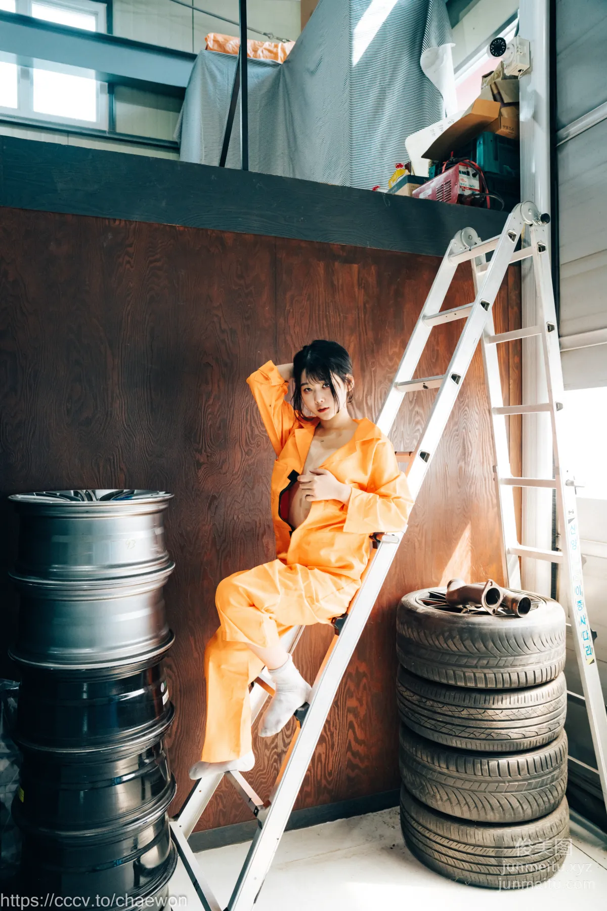 137.[Loozy] Zia (지아) - Garage Girl[129P] 123