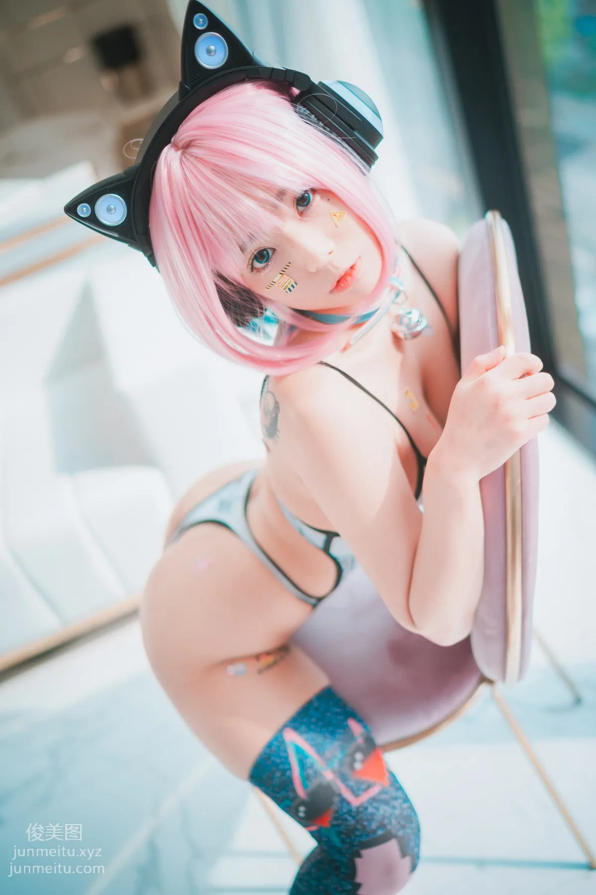 048.[DJAWA] Maruemon - Caution Girl X Athletic Girl[57P] 21
