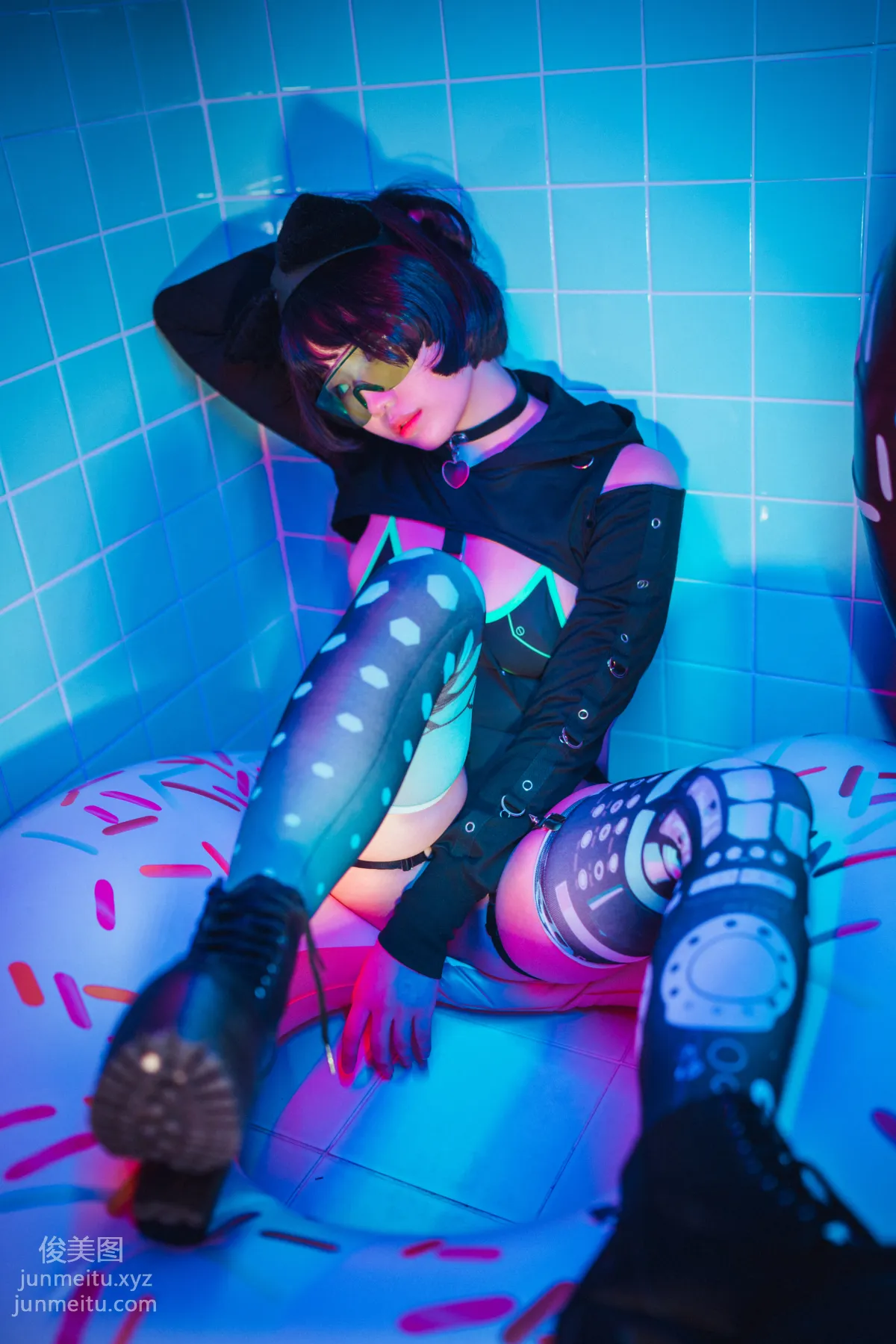 051.[DJAWA] Mimmi - CyberPunk Girl[41P] 11