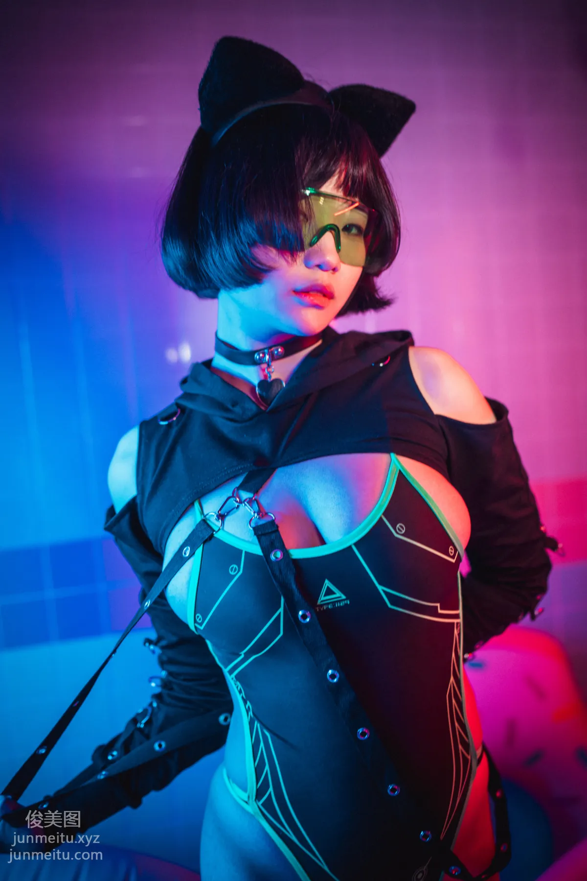 051.[DJAWA] Mimmi - CyberPunk Girl[41P] 25