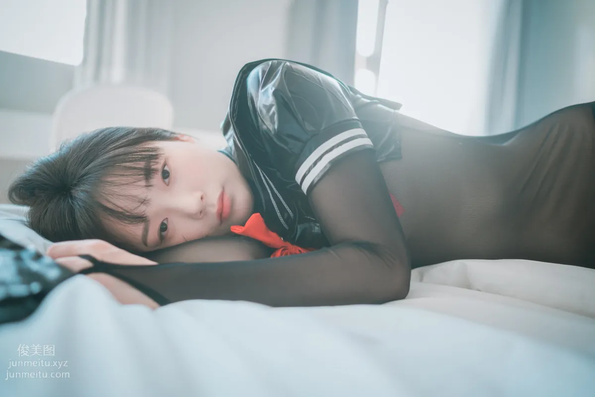 060.[DJAWA] Pia - Leather Black Schoolgirl[103P] 99
