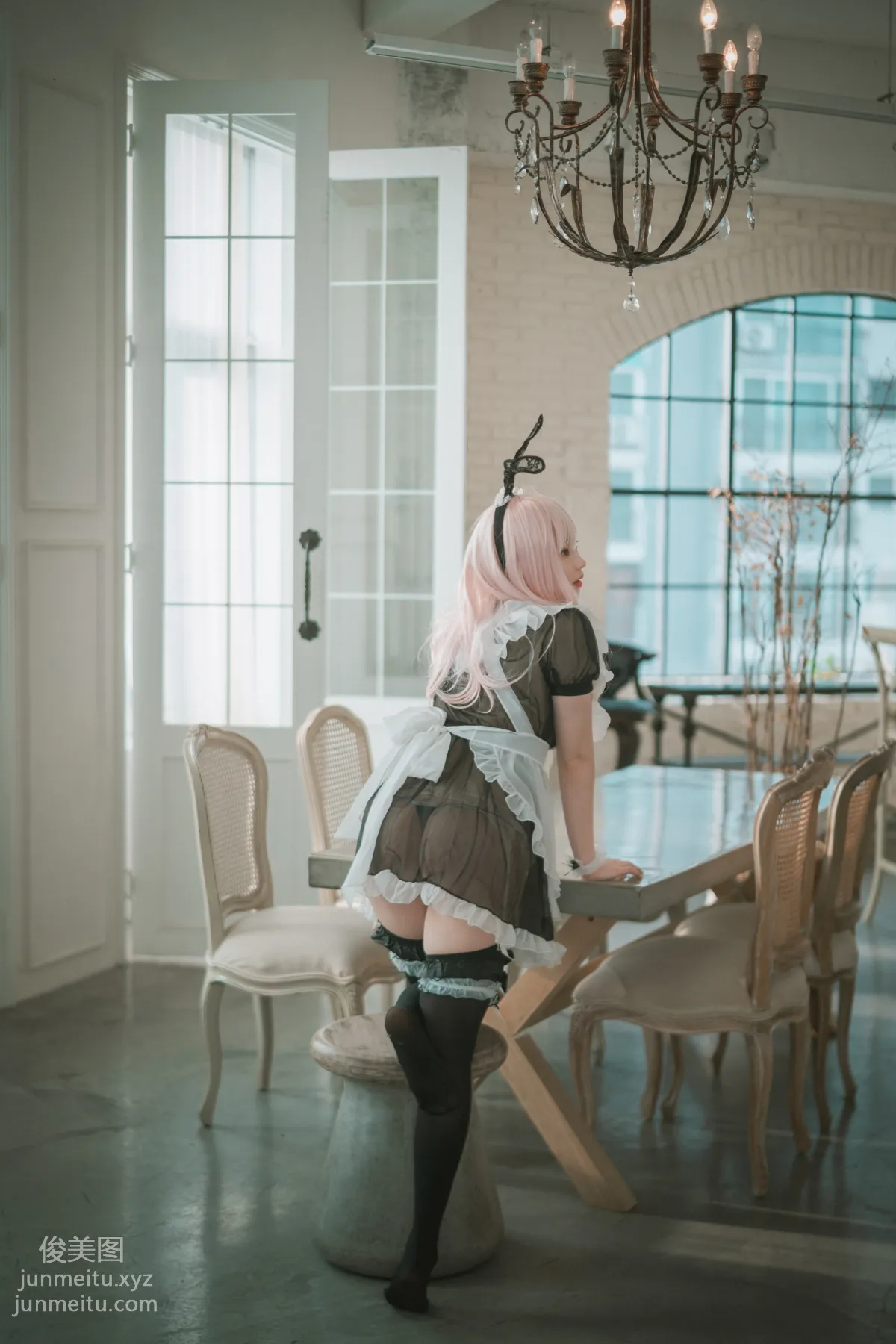 135.[DJAWA] BamBi - Sheer Bunny Maid[51P] 39