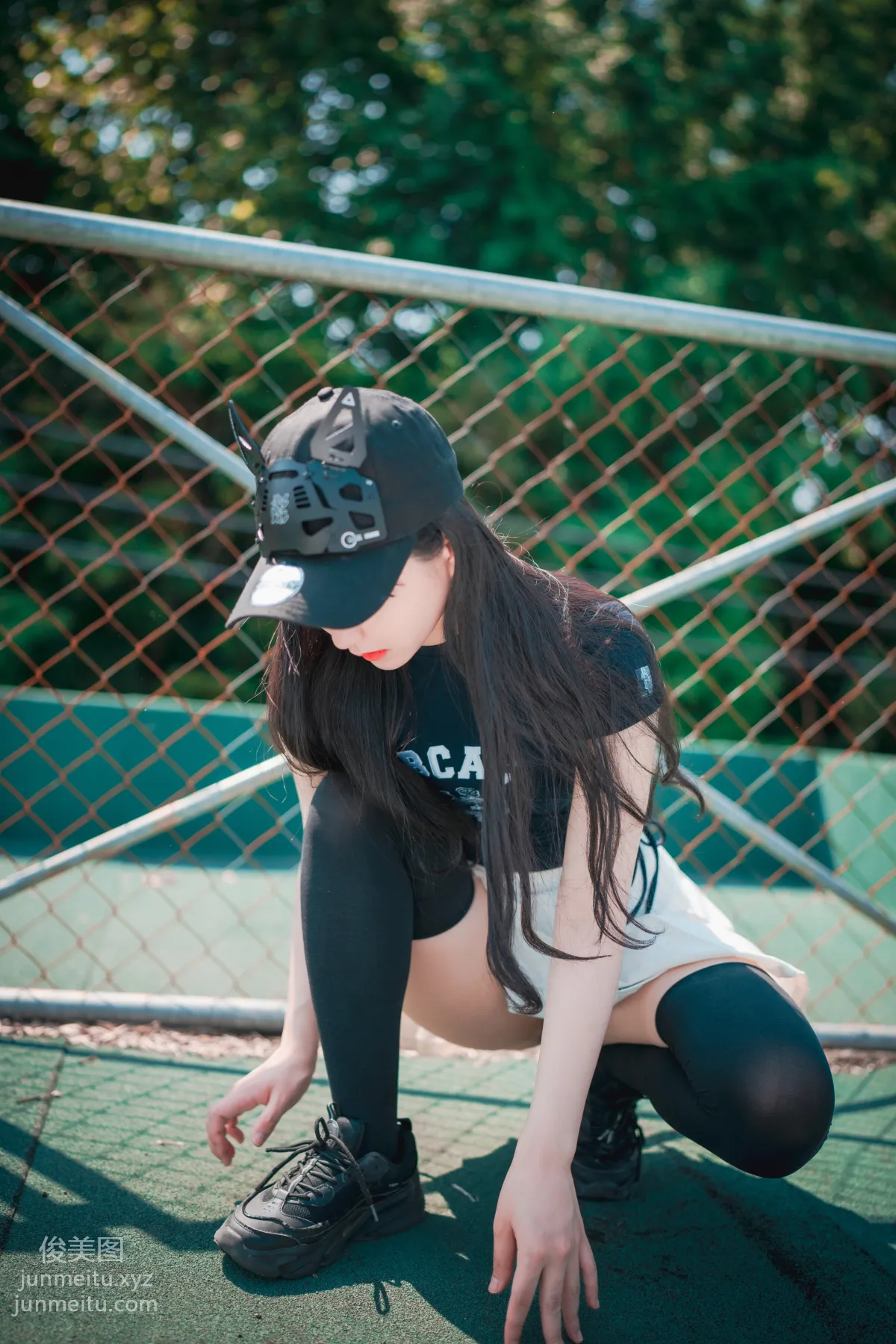 180.[DJAWA] Jenny – Classic Athletic Girl in Navy Blue[71P] 1