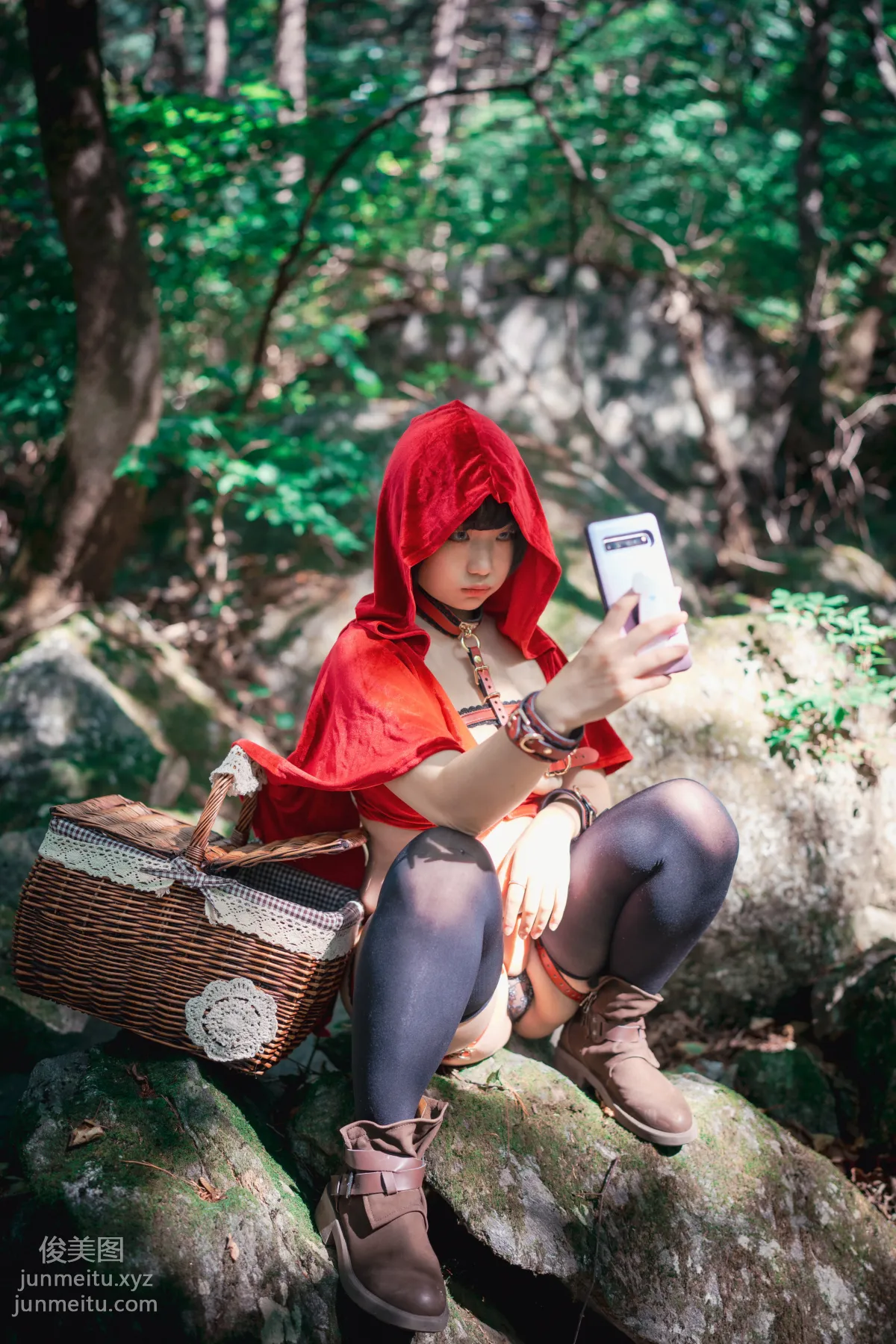 196.[DJAWA] Mimmi - Naughty Red Hiring Hood[125P] 46