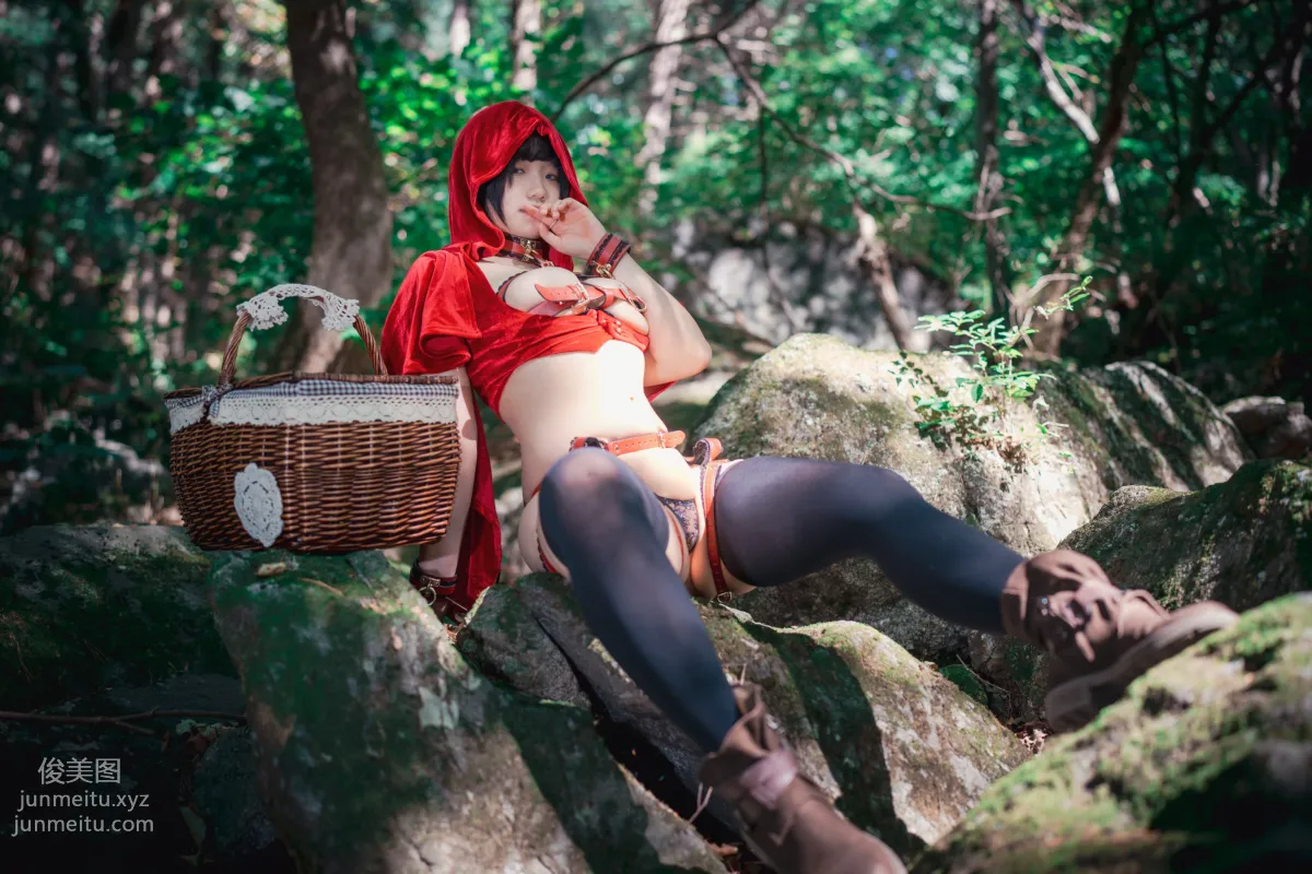 196.[DJAWA] Mimmi - Naughty Red Hiring Hood[125P] 48