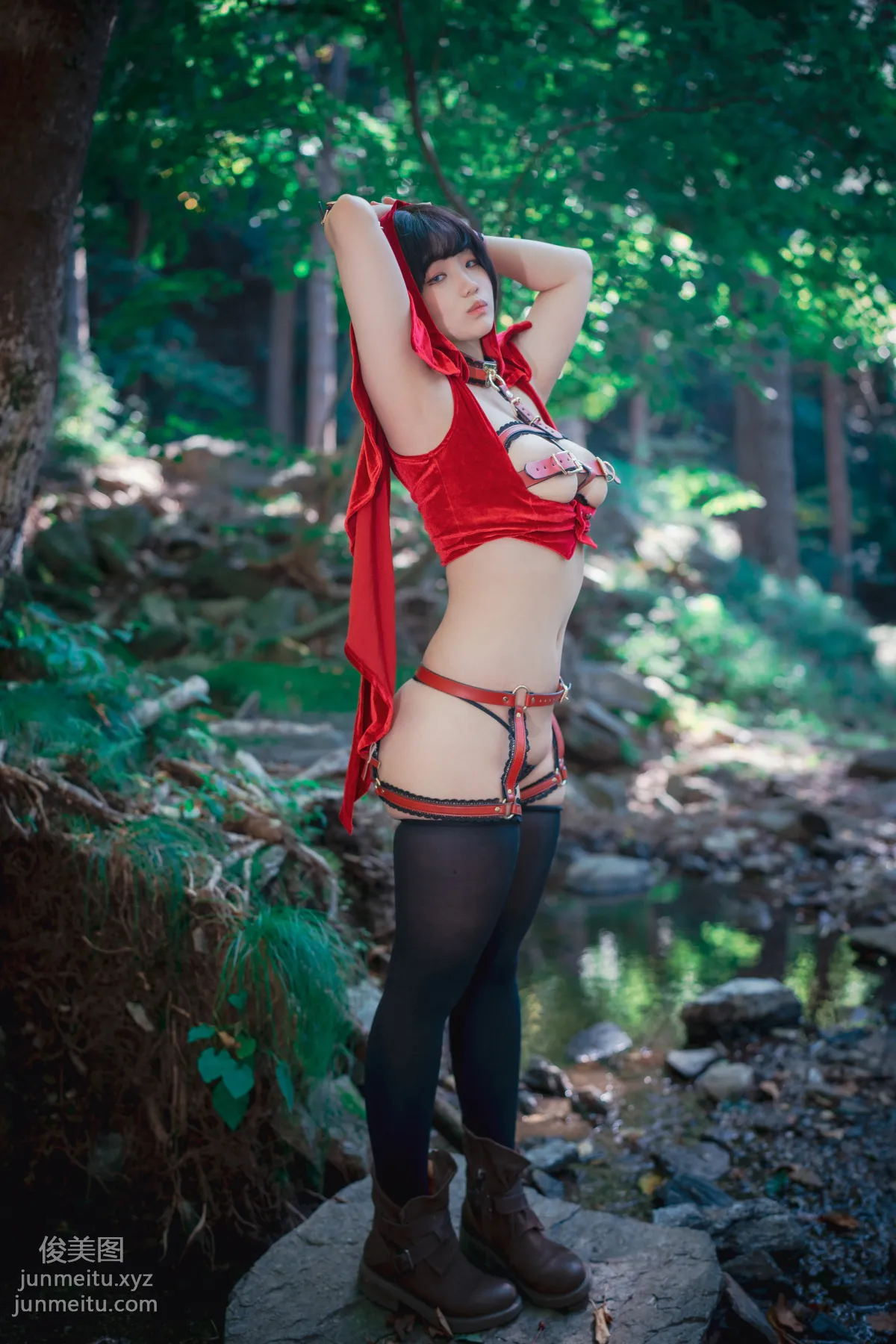 196.[DJAWA] Mimmi - Naughty Red Hiring Hood[125P] 55