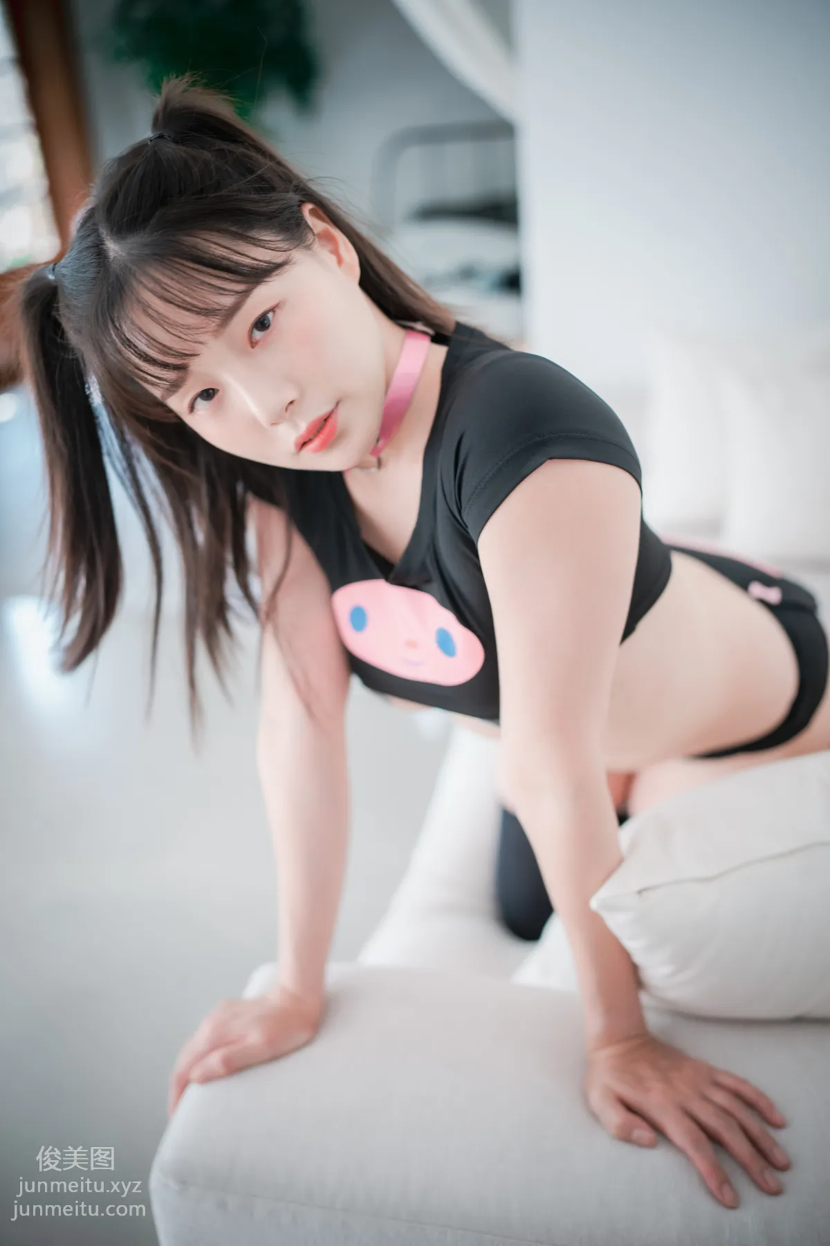 220.[DJAWA] Pia - Black Puppy Girl[50P] 34
