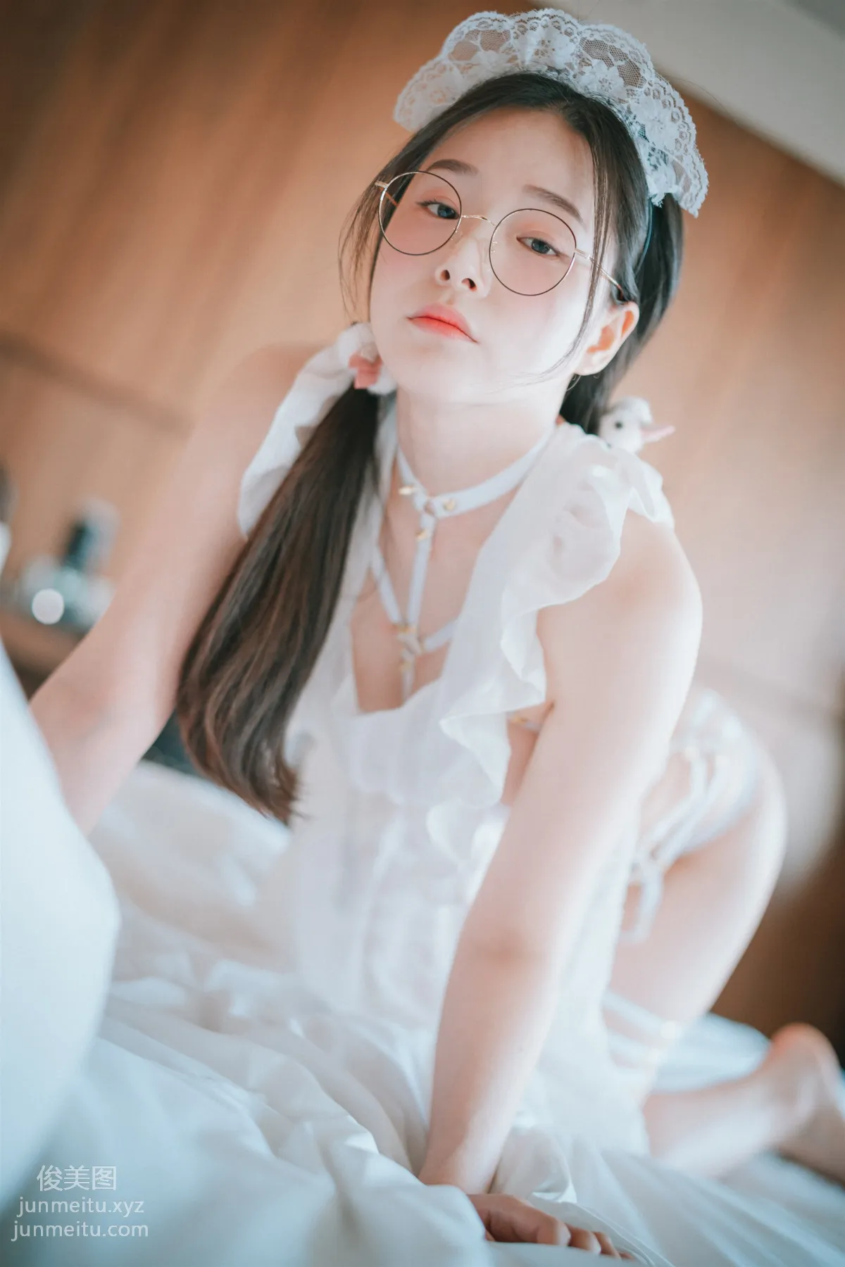 221.[DJAWA] Pia - Sheer Chiffon Apron[66P] 14
