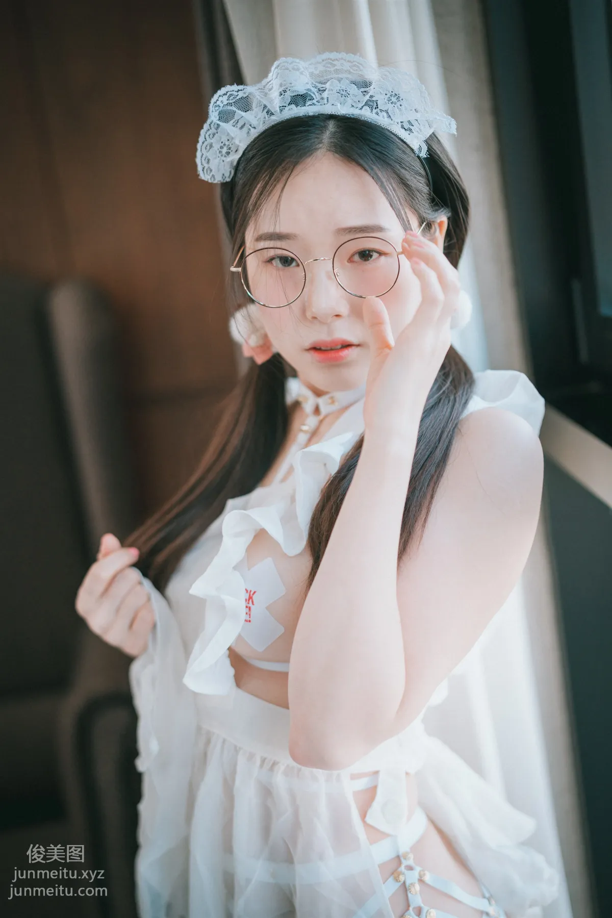 221.[DJAWA] Pia - Sheer Chiffon Apron[66P] 21