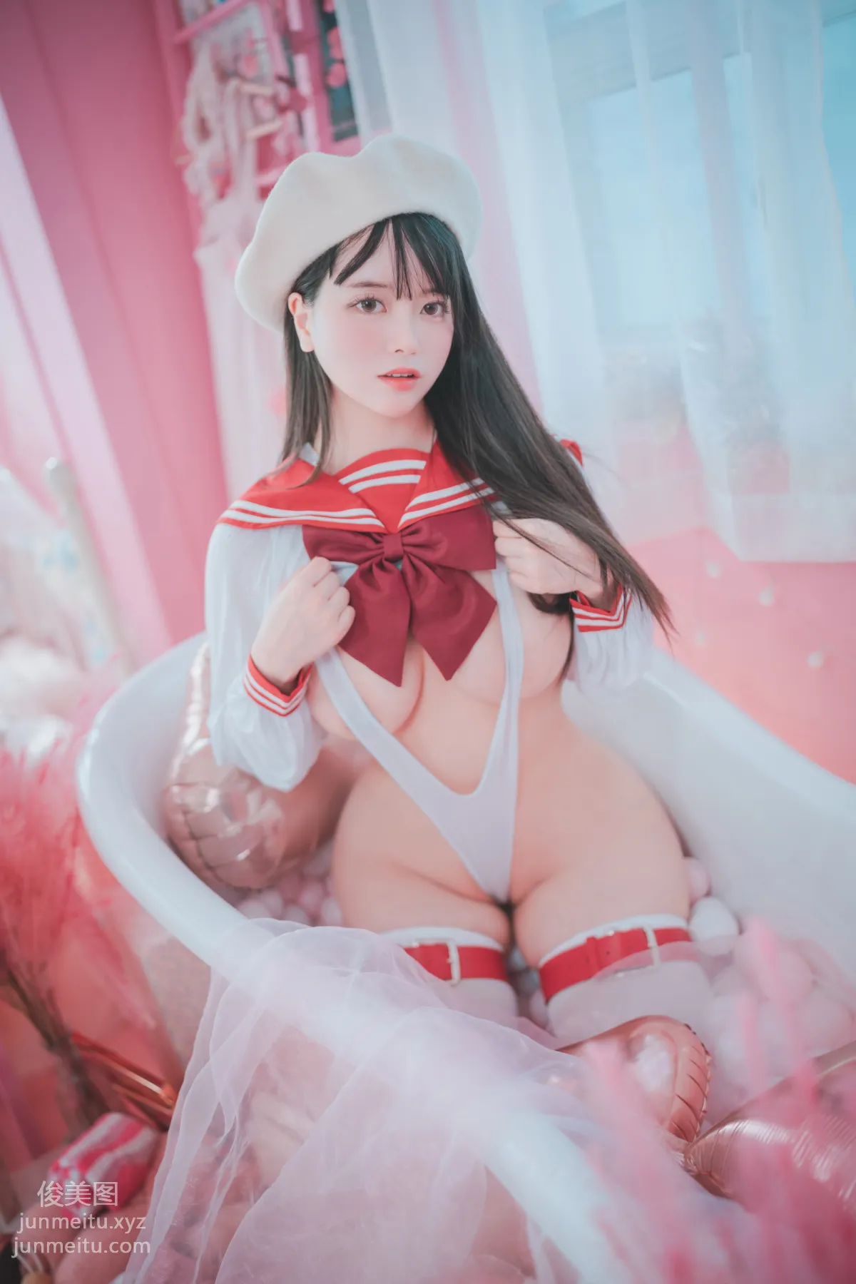 271.DJAWA Photo ZziZzi (모찌) - Blooming White Day [102P] 15