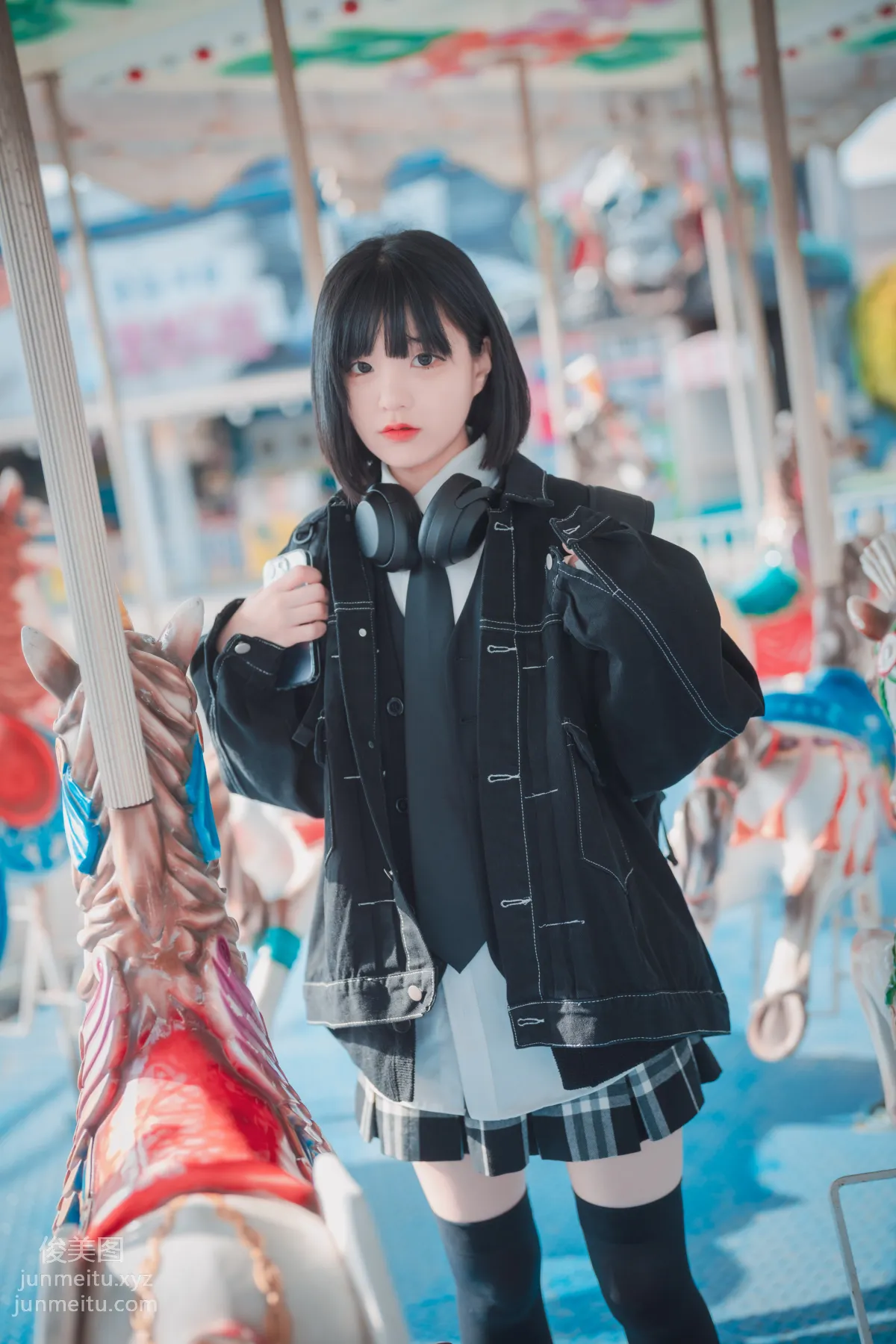303.DJAWA Photo - Jenny（정제니）Theme Park Girl [162P] 28