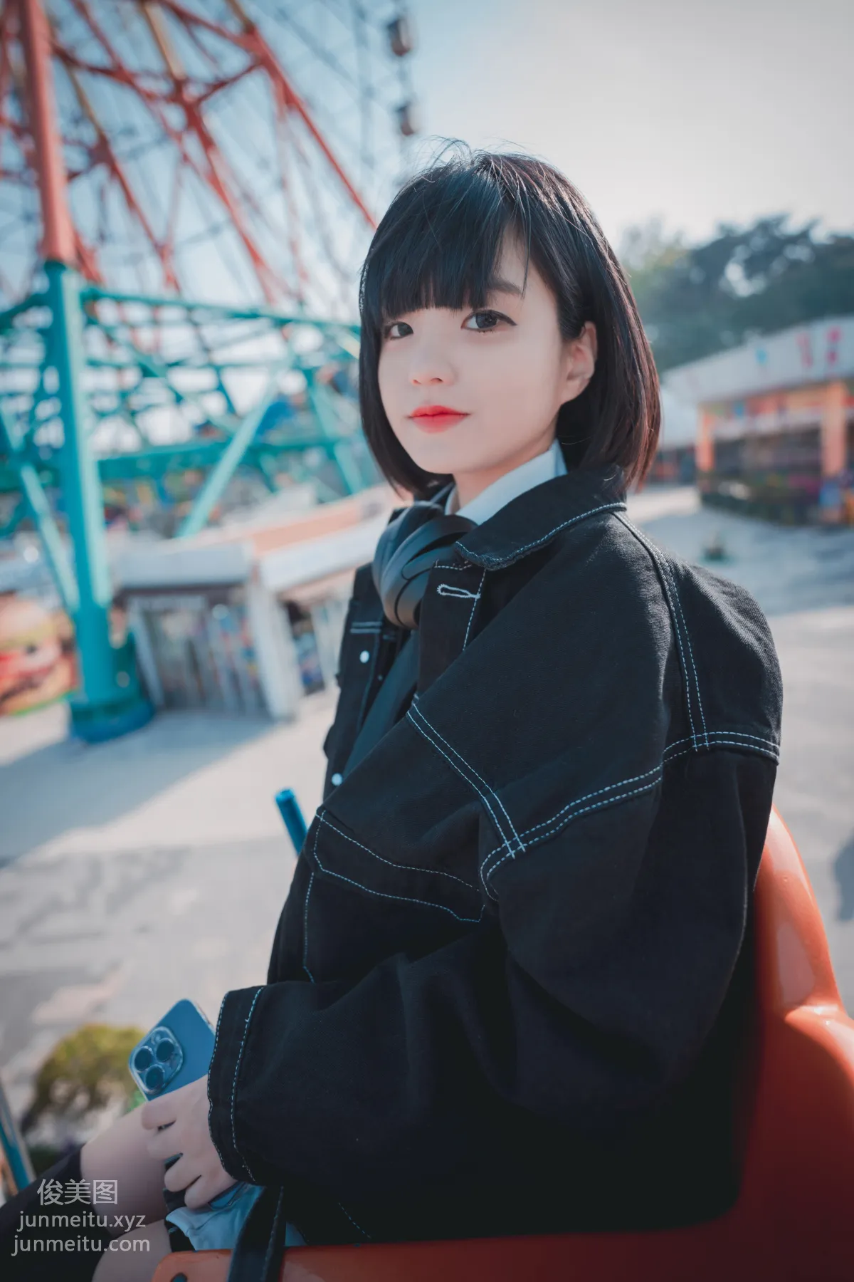 303.DJAWA Photo - Jenny（정제니）Theme Park Girl [162P] 34