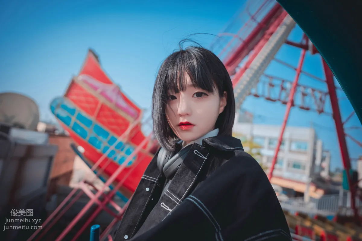 303.DJAWA Photo - Jenny（정제니）Theme Park Girl [162P] 38