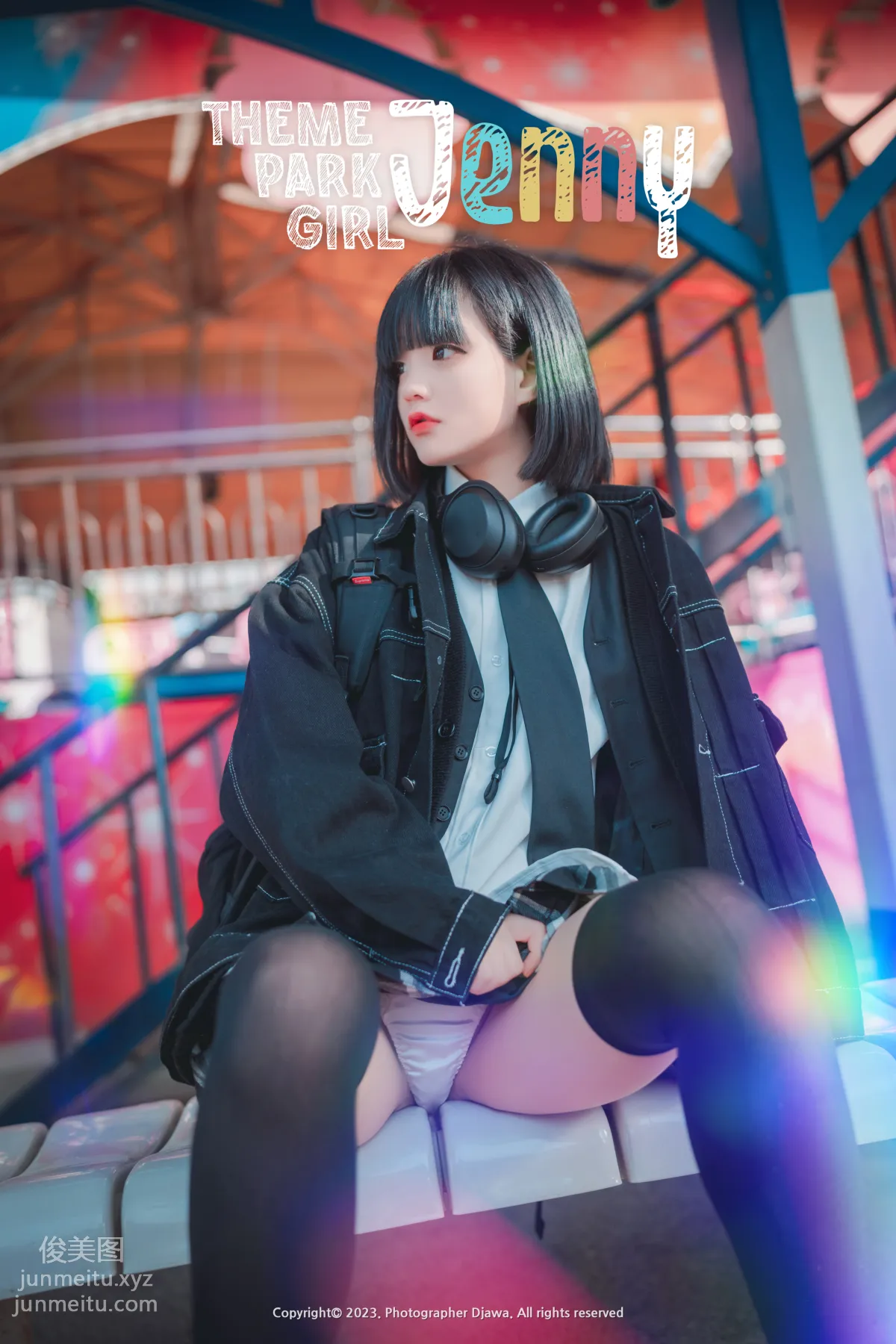 303.DJAWA Photo - Jenny（정제니）Theme Park Girl [162P] 157