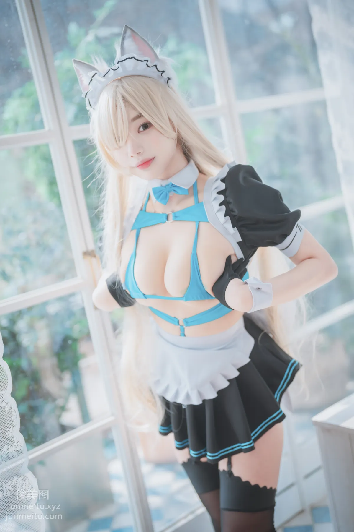 304.DJAWA Photo - Zzyuri (쮸리) - Asuna’s Maid Mansion [143P] 6