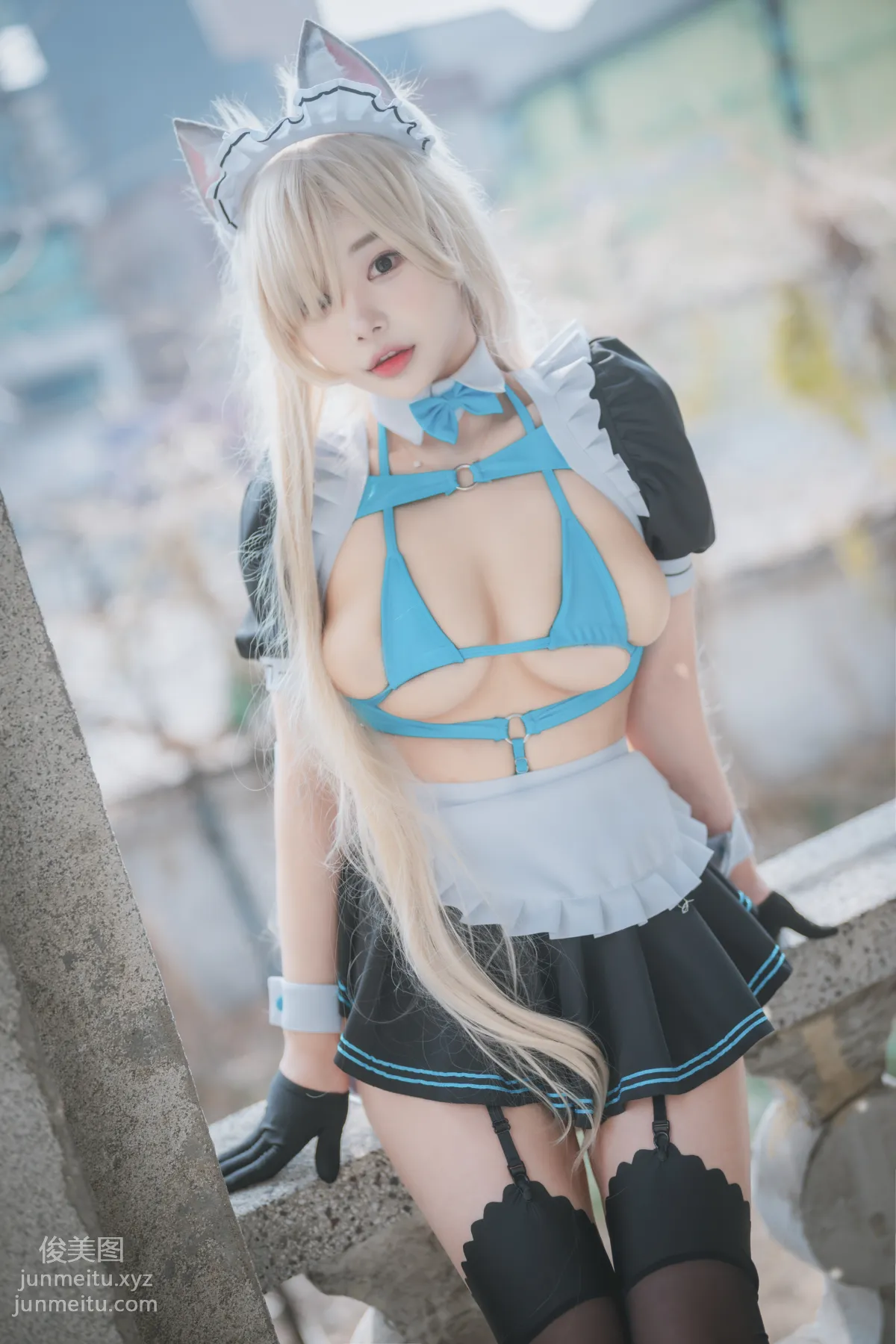 304.DJAWA Photo - Zzyuri (쮸리) - Asuna’s Maid Mansion [143P] 51