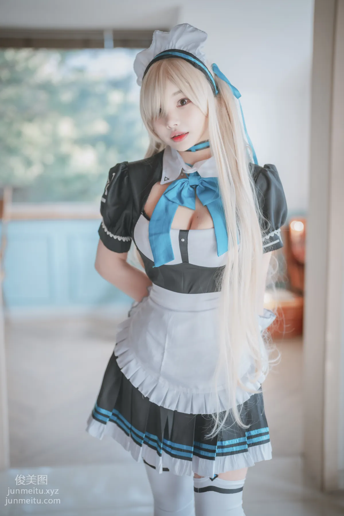 304.DJAWA Photo - Zzyuri (쮸리) - Asuna’s Maid Mansion [143P] 78