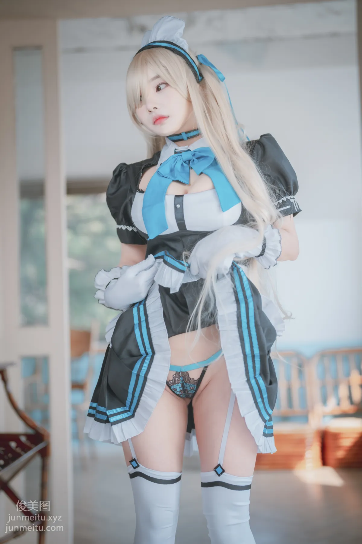 304.DJAWA Photo - Zzyuri (쮸리) - Asuna’s Maid Mansion [143P] 80