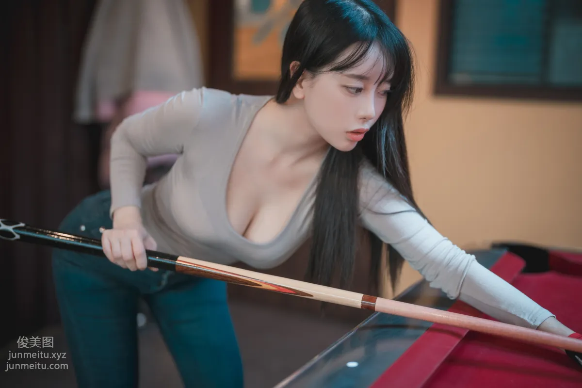 306.[DJAWA] ZziZzi - Billiards Girl[192P] 50