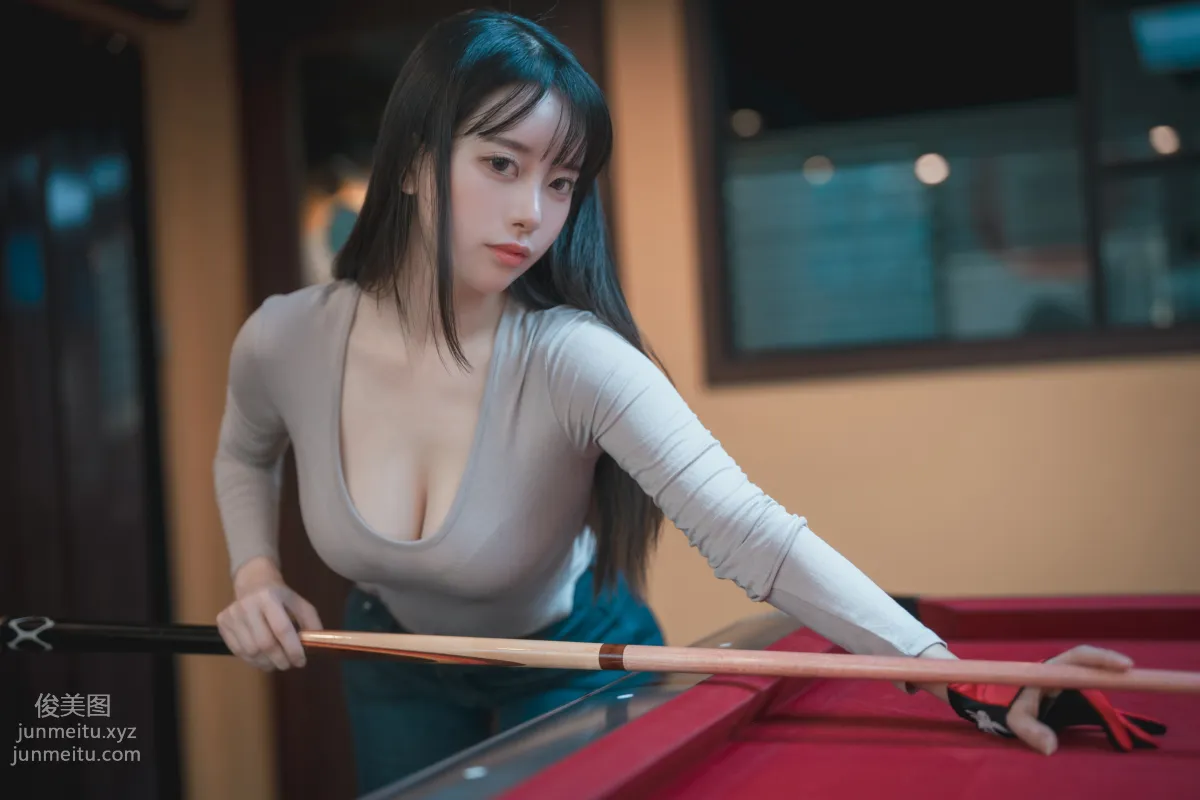 306.[DJAWA] ZziZzi - Billiards Girl[192P] 51