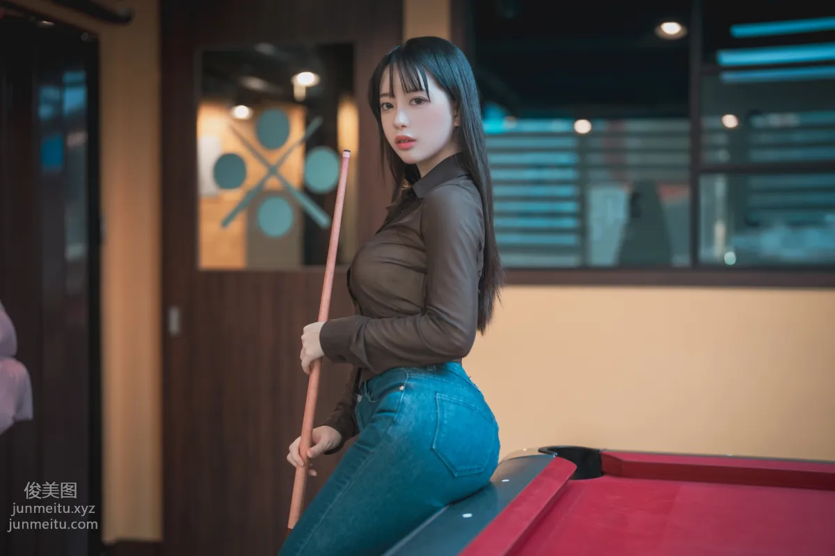 306.[DJAWA] ZziZzi - Billiards Girl[192P] 55