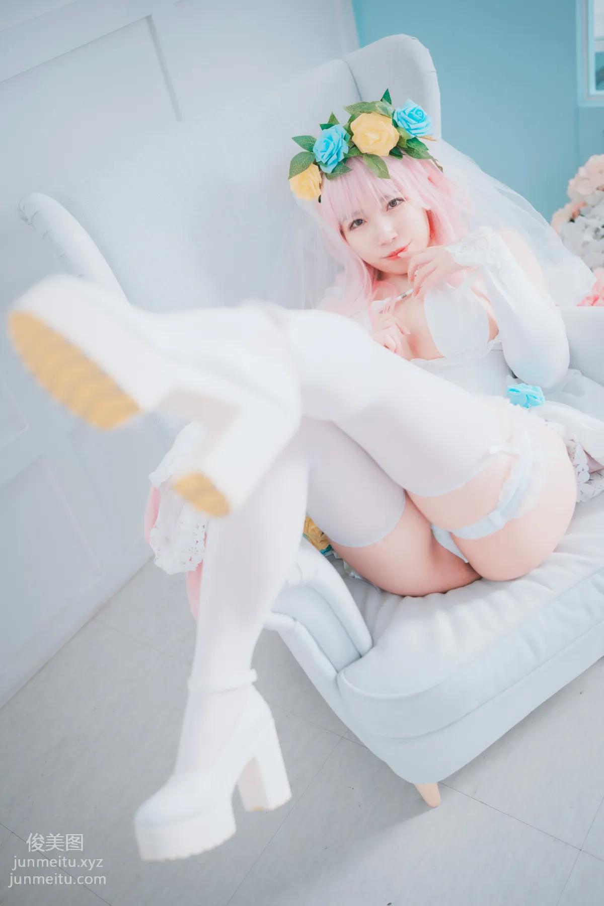 316.DJAWA Photo – Myaron - Super Sonico White Wedding[25P] 18