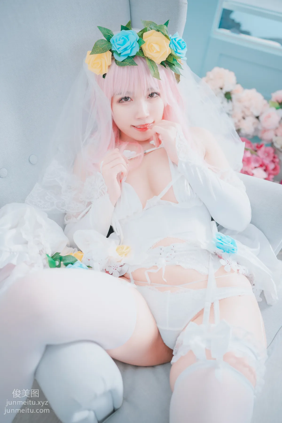 316.DJAWA Photo – Myaron - Super Sonico White Wedding[25P] 19