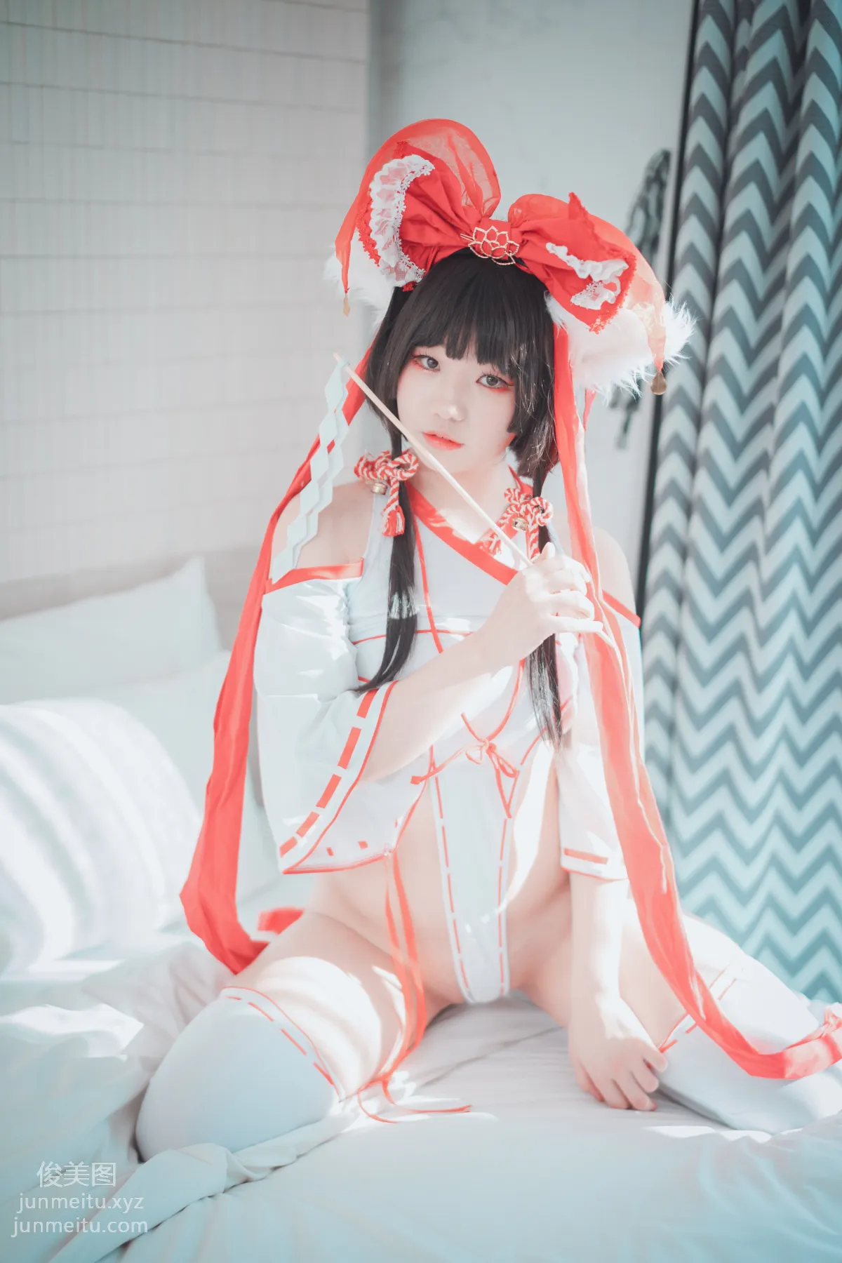 321.DJAWA Photo – Mimmi - Kitsune Miko Ver B[93P] 5