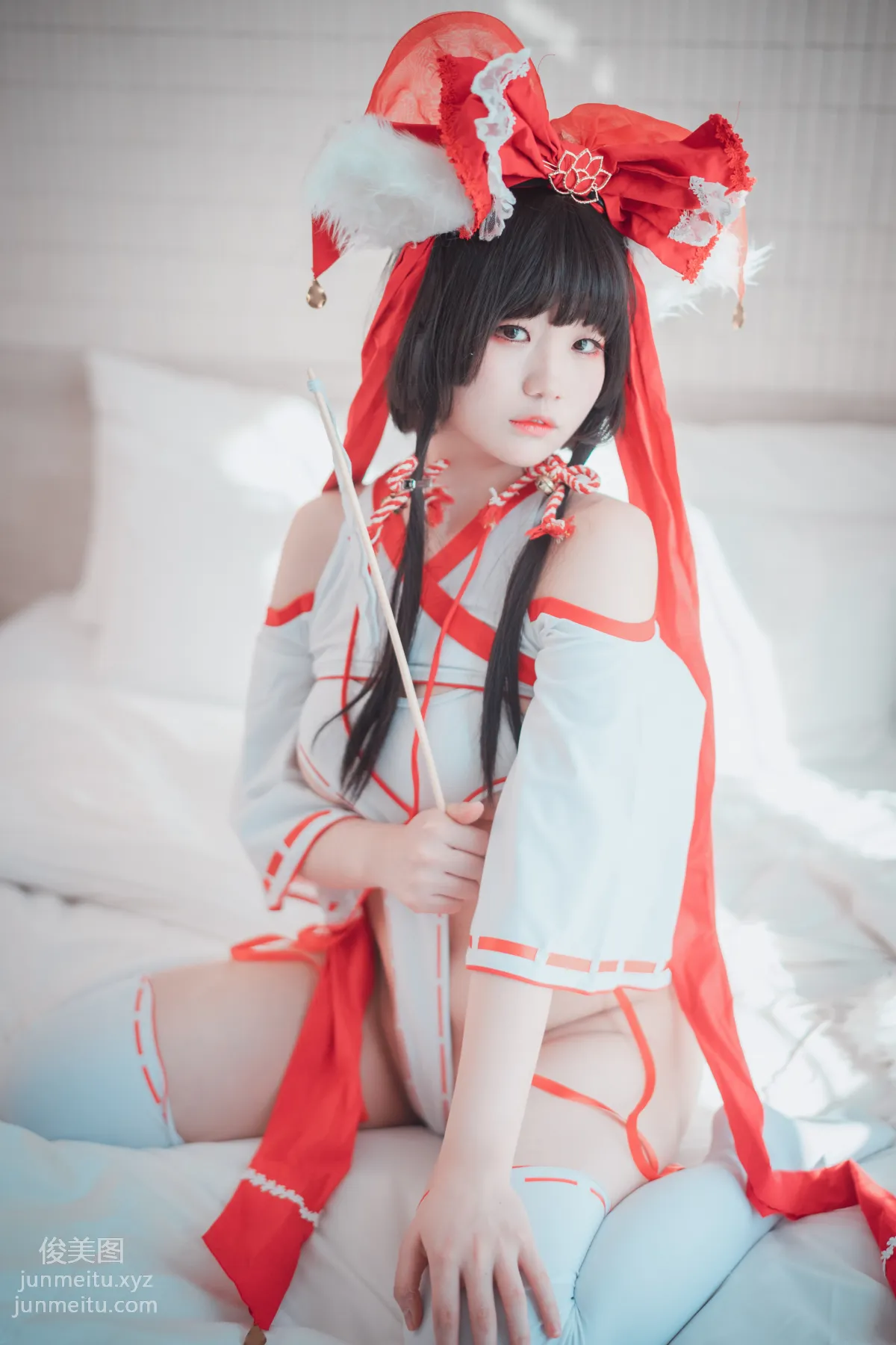 321.DJAWA Photo – Mimmi - Kitsune Miko Ver B[93P] 14