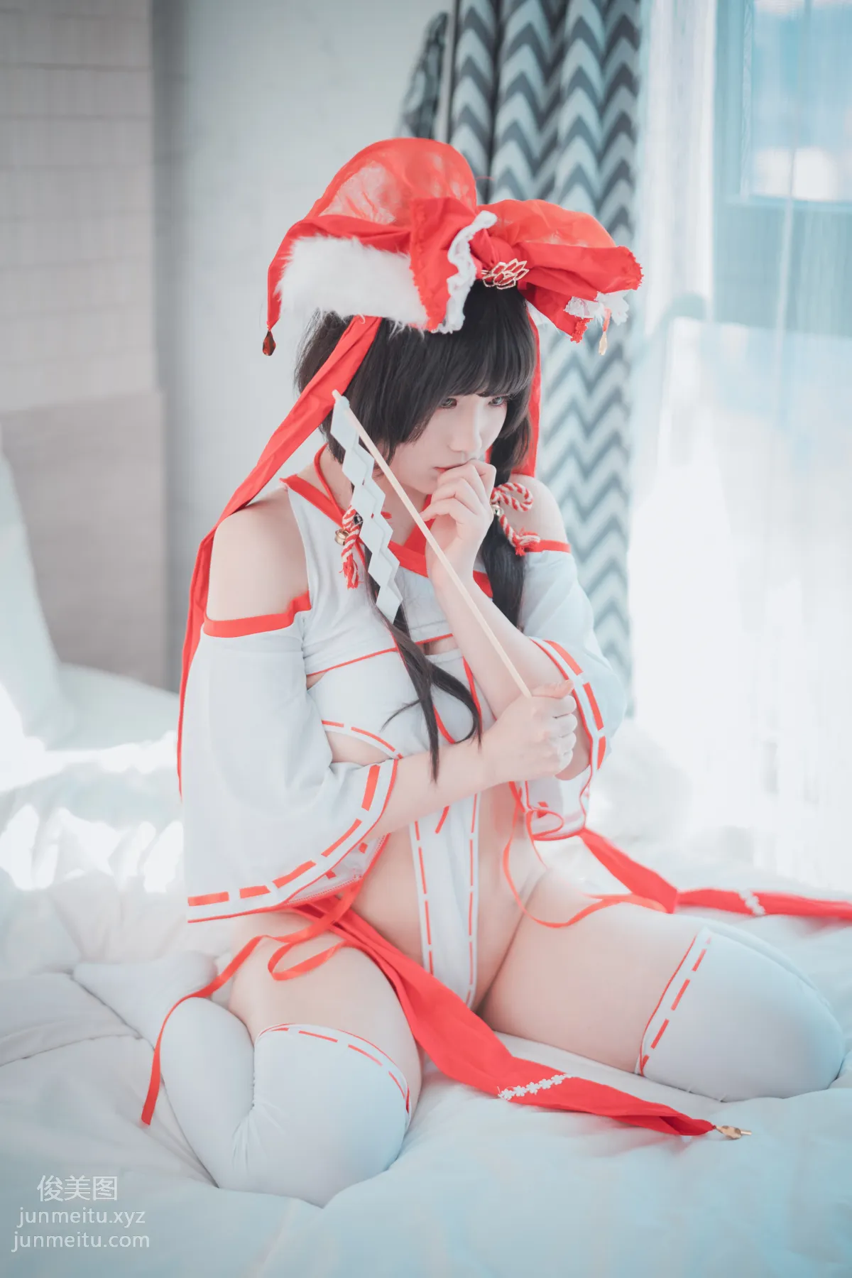 321.DJAWA Photo – Mimmi - Kitsune Miko Ver B[93P] 15