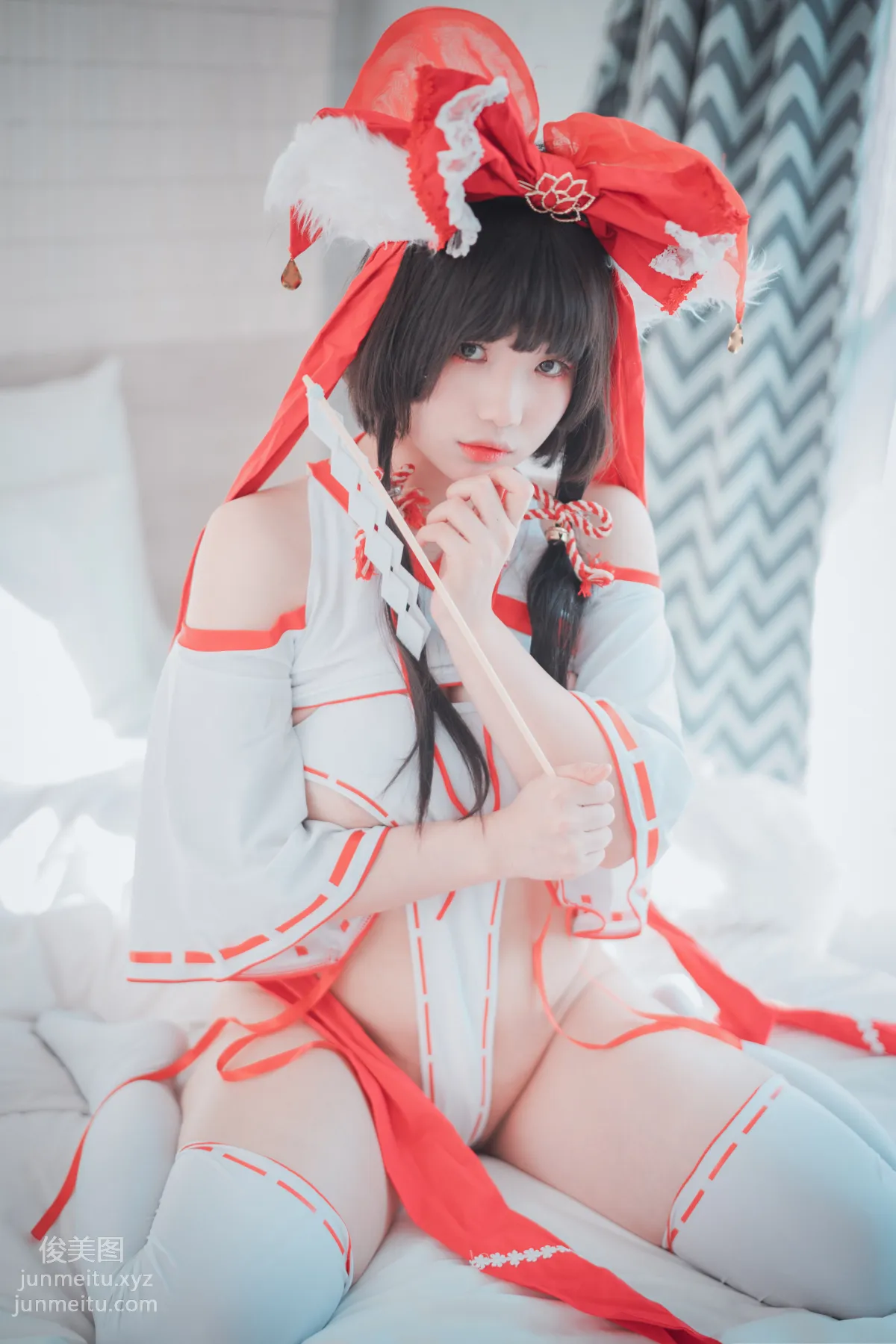 321.DJAWA Photo – Mimmi - Kitsune Miko Ver B[93P] 16