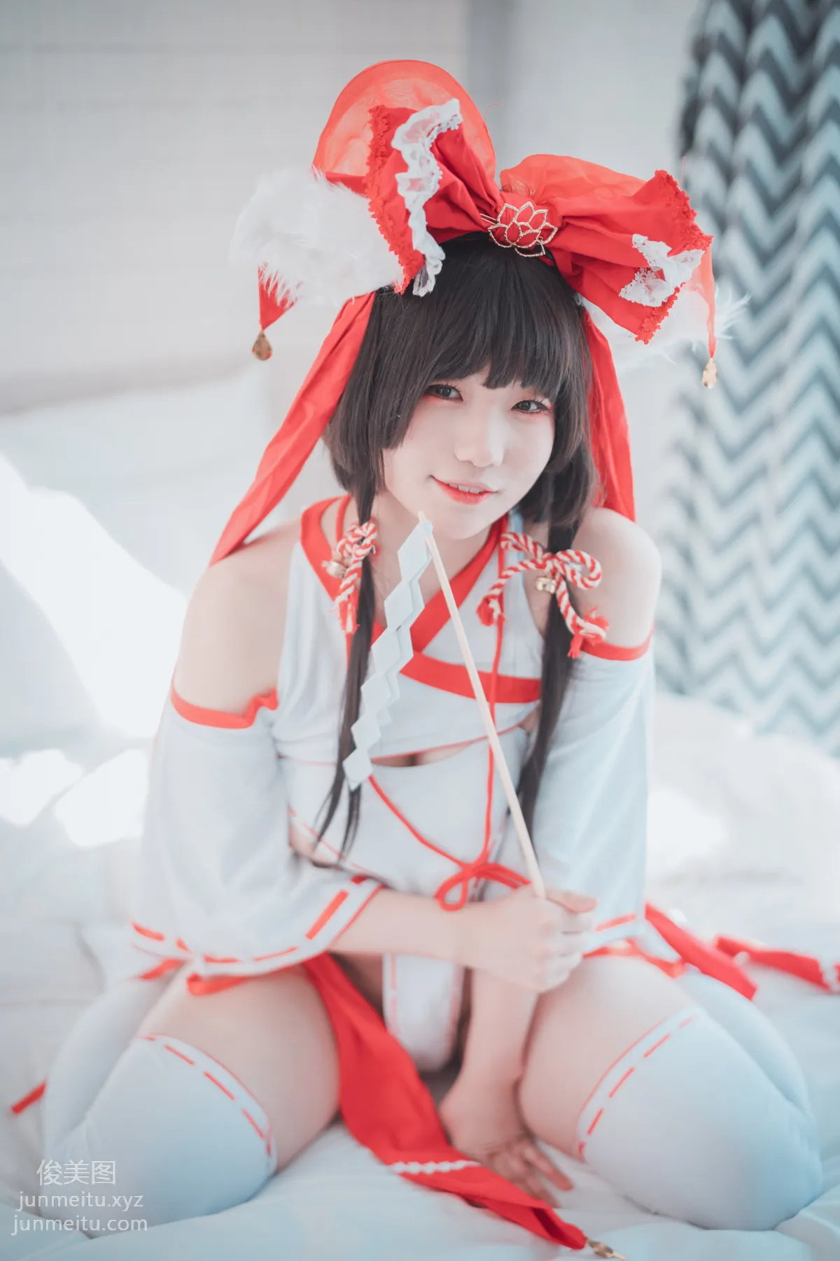 321.DJAWA Photo – Mimmi - Kitsune Miko Ver B[93P] 17