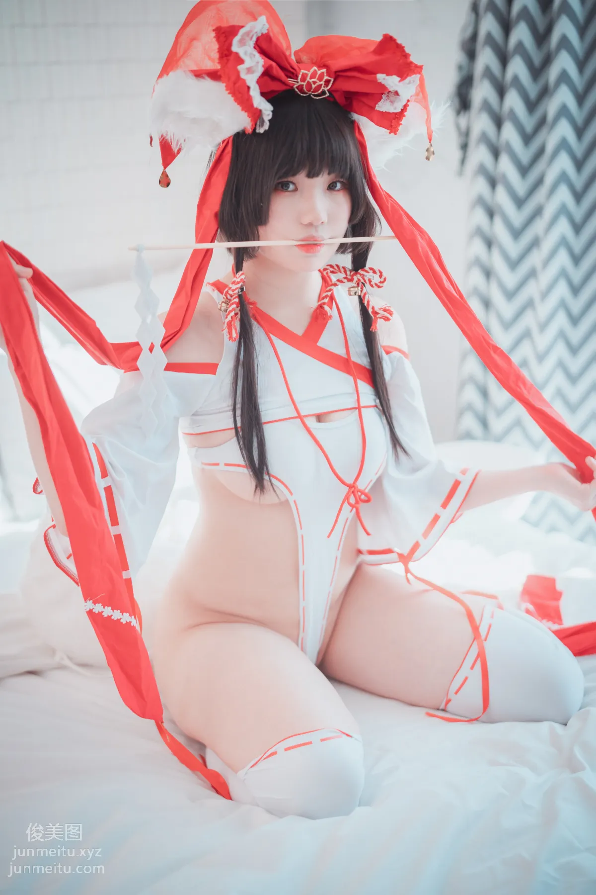 321.DJAWA Photo – Mimmi - Kitsune Miko Ver B[93P] 18