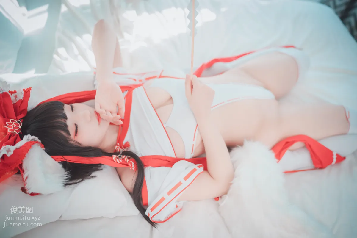 321.DJAWA Photo – Mimmi - Kitsune Miko Ver B[93P] 22