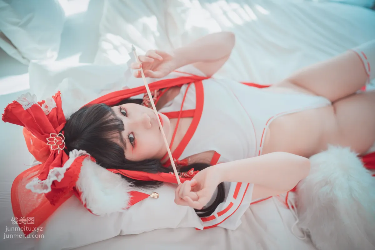 321.DJAWA Photo – Mimmi - Kitsune Miko Ver B[93P] 27