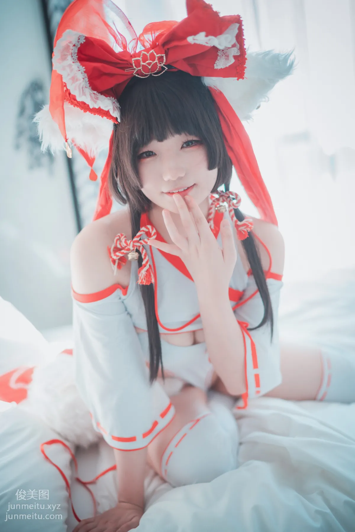 321.DJAWA Photo – Mimmi - Kitsune Miko Ver B[93P] 29