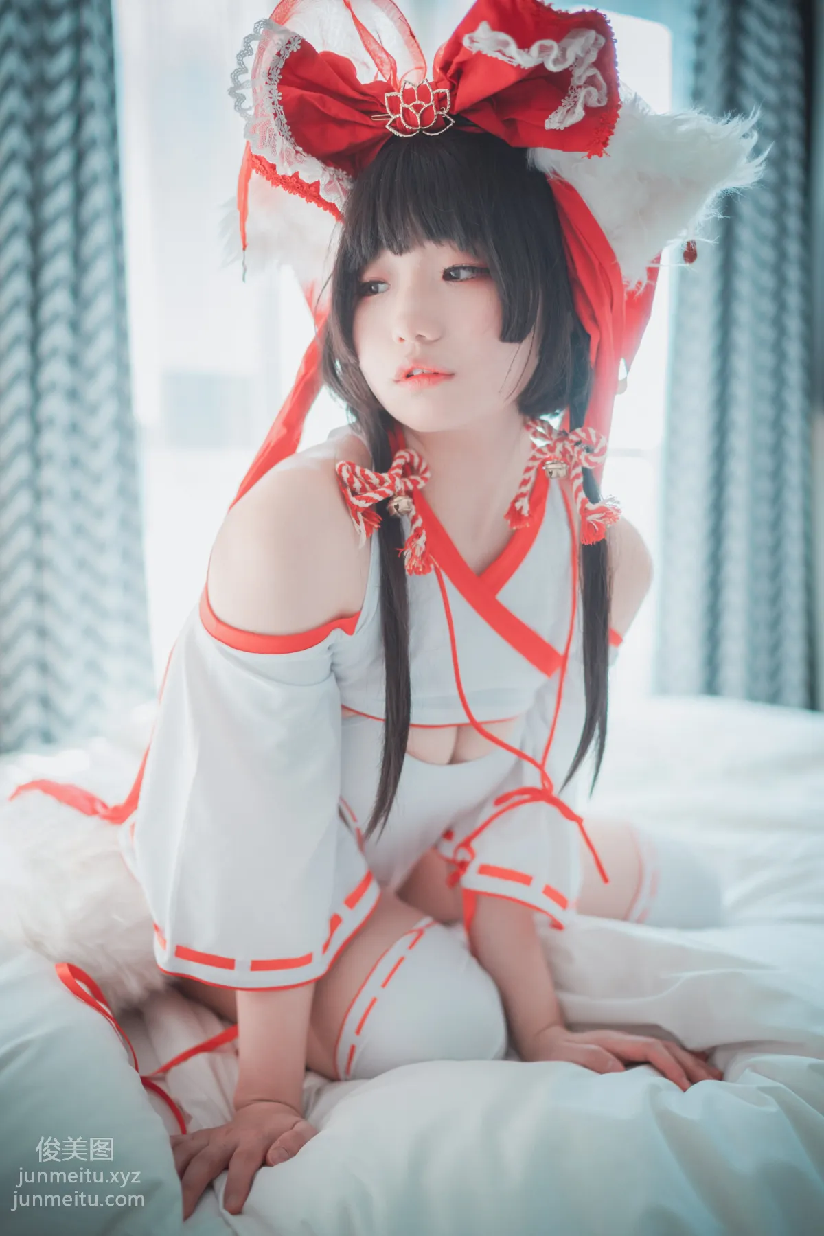 321.DJAWA Photo – Mimmi - Kitsune Miko Ver B[93P] 30