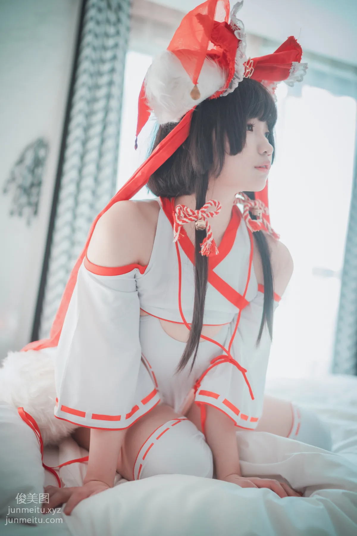 321.DJAWA Photo – Mimmi - Kitsune Miko Ver B[93P] 31