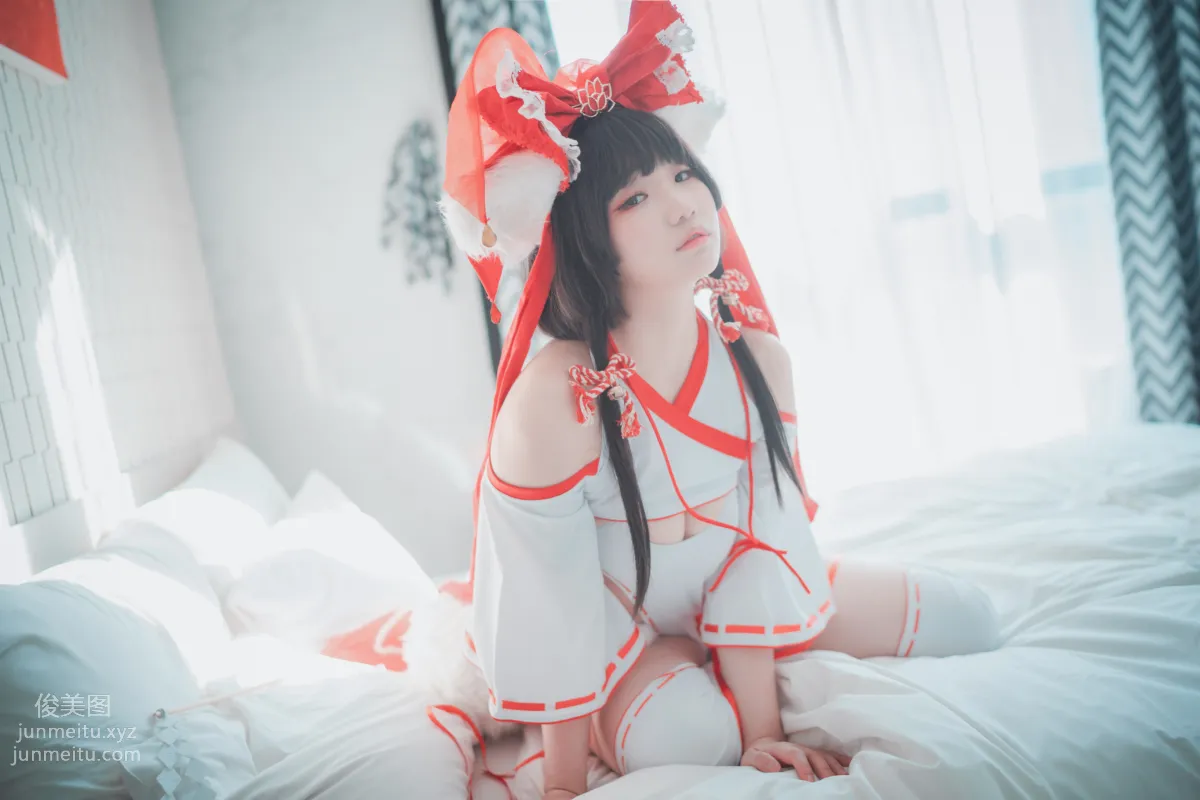 321.DJAWA Photo – Mimmi - Kitsune Miko Ver B[93P] 32