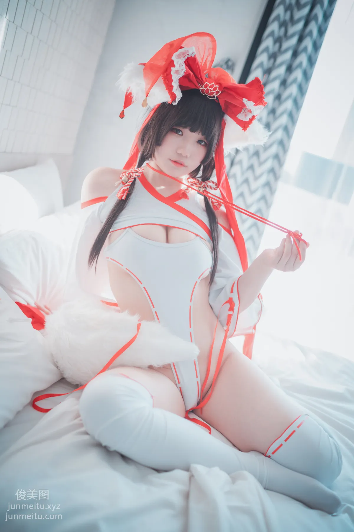 321.DJAWA Photo – Mimmi - Kitsune Miko Ver B[93P] 35
