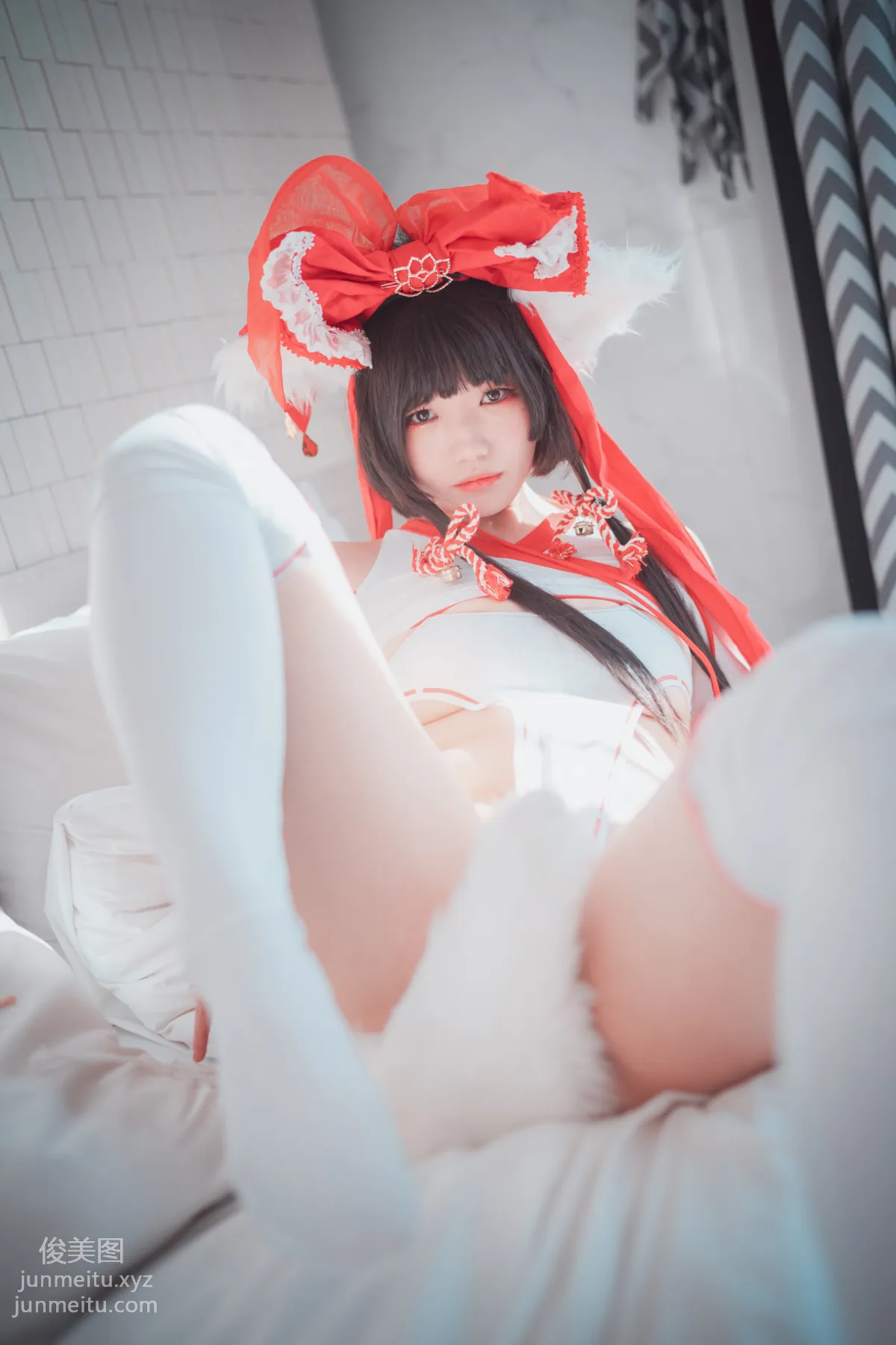 321.DJAWA Photo – Mimmi - Kitsune Miko Ver B[93P] 38
